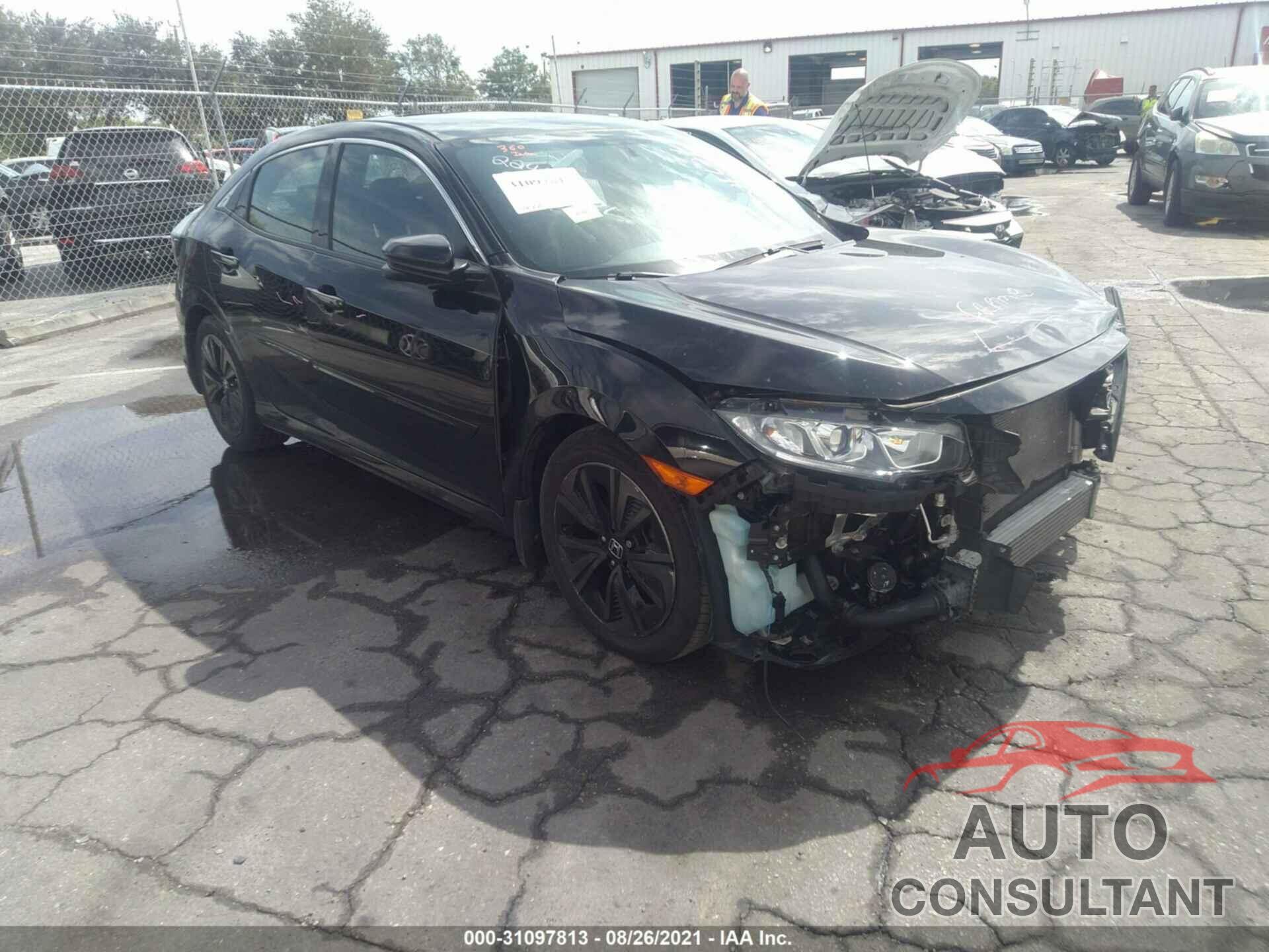 HONDA CIVIC HATCHBACK 2018 - SHHFK7H56JU223576