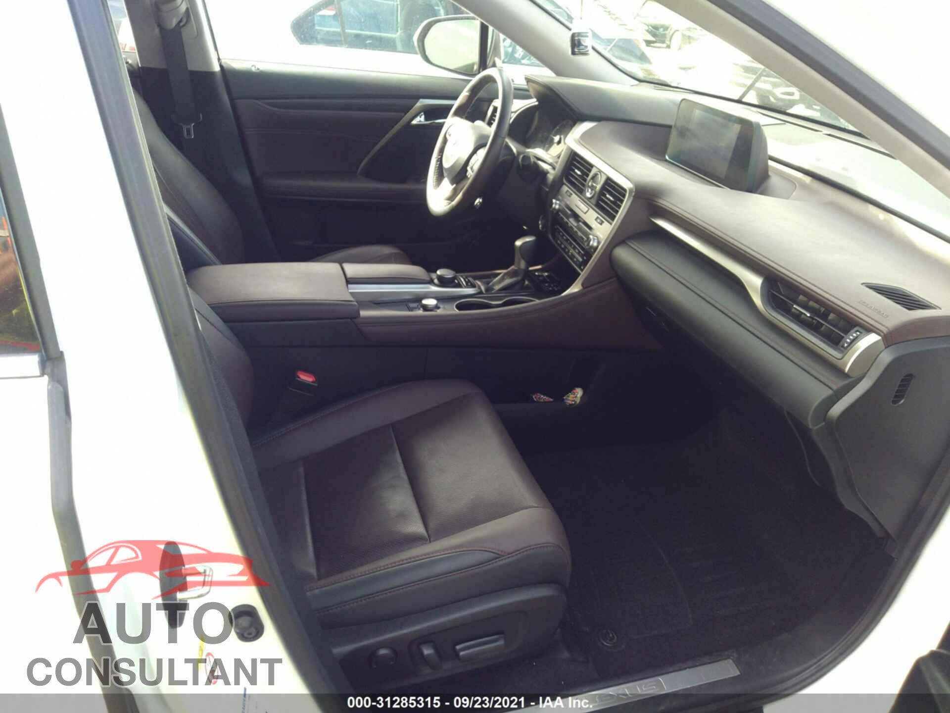 LEXUS RX 2017 - 2T2BZMCA3HC111973