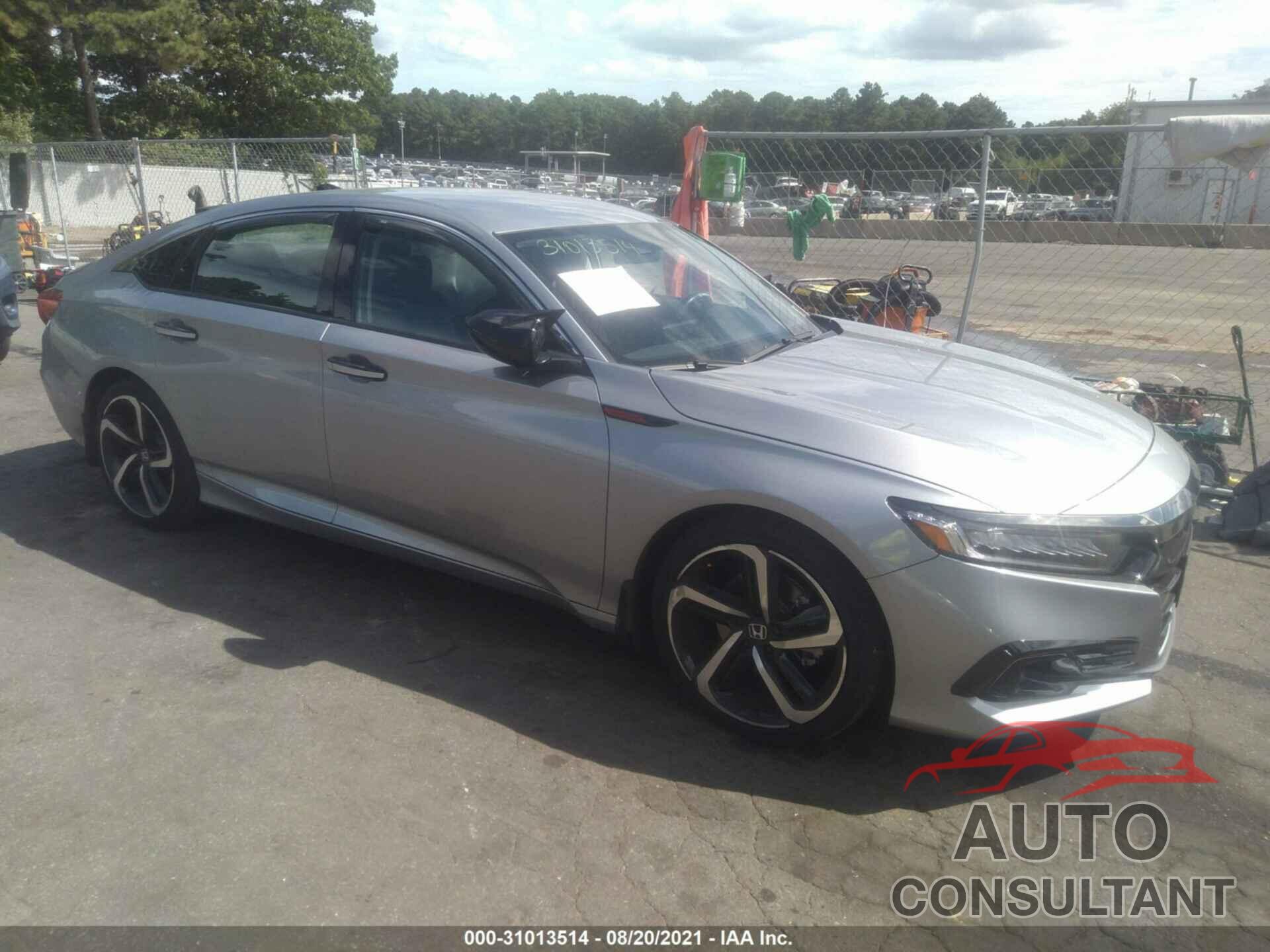 HONDA ACCORD SEDAN 2021 - 1HGCV1F45MA012290