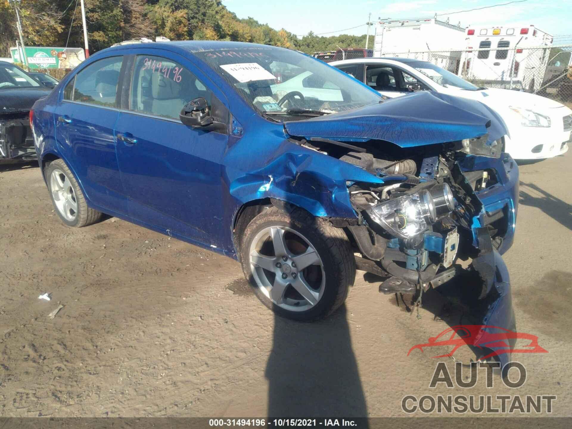 CHEVROLET SONIC 2016 - 1G1JE5SBXG4133779