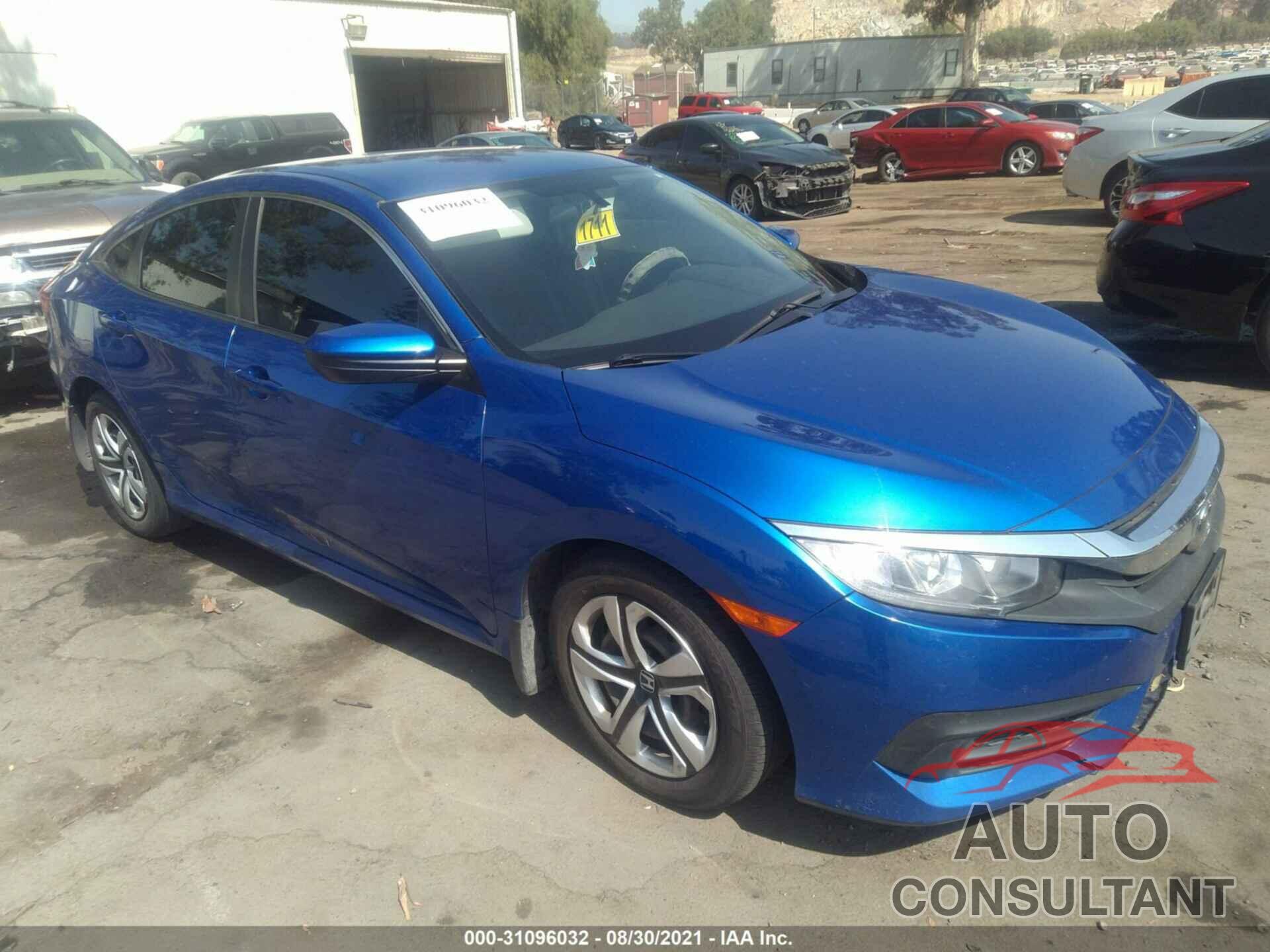 HONDA CIVIC SEDAN 2017 - 19XFC2F54HE220048