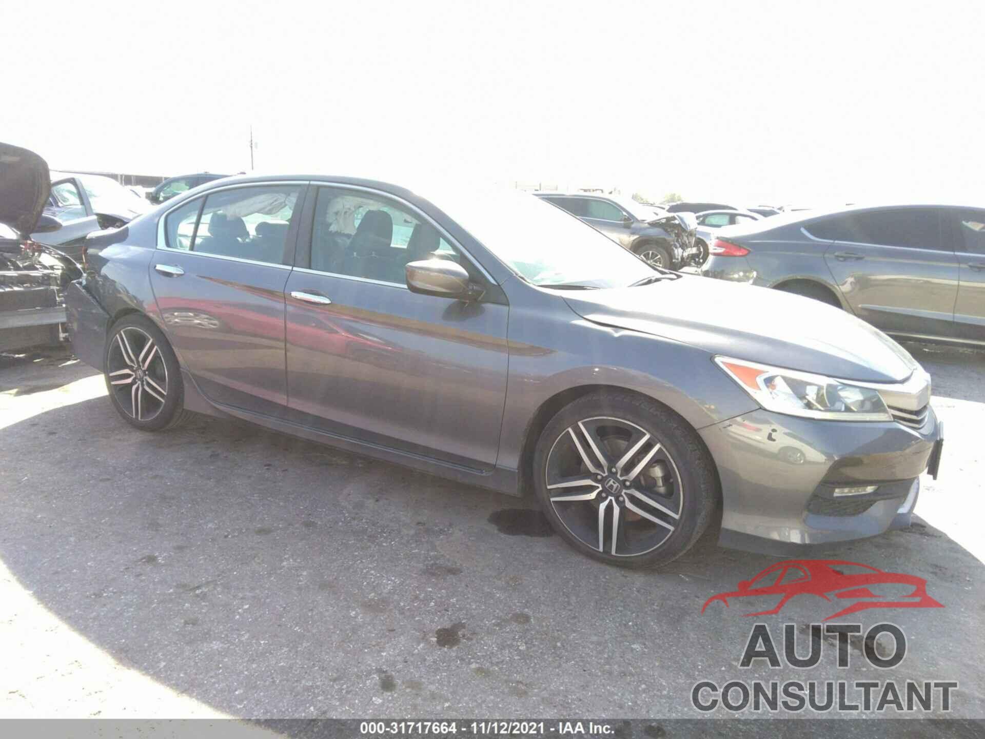 HONDA ACCORD SEDAN 2016 - 1HGCR2F50GA186596