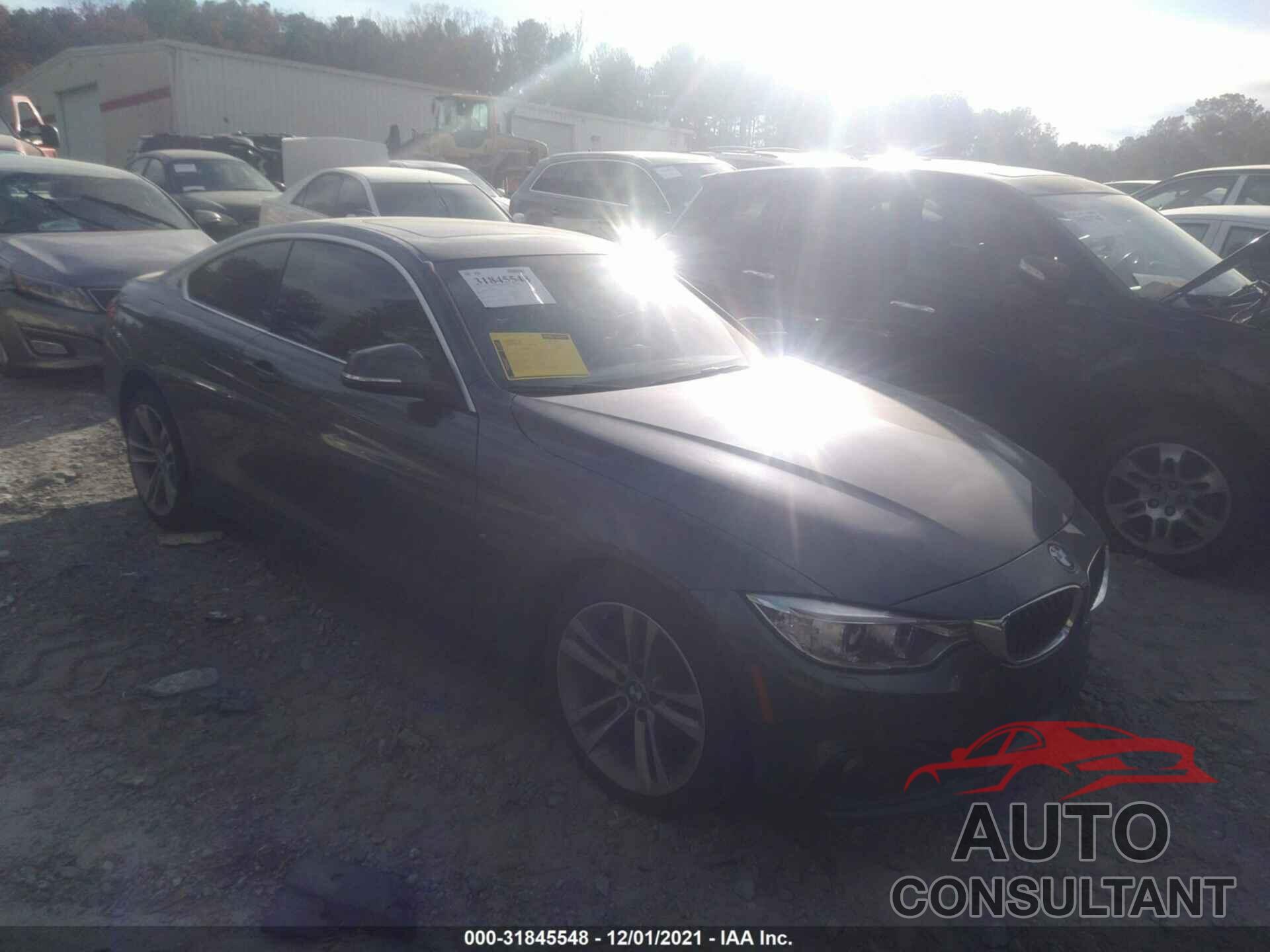 BMW 4 SERIES 2017 - WBA4R9C54HK680842