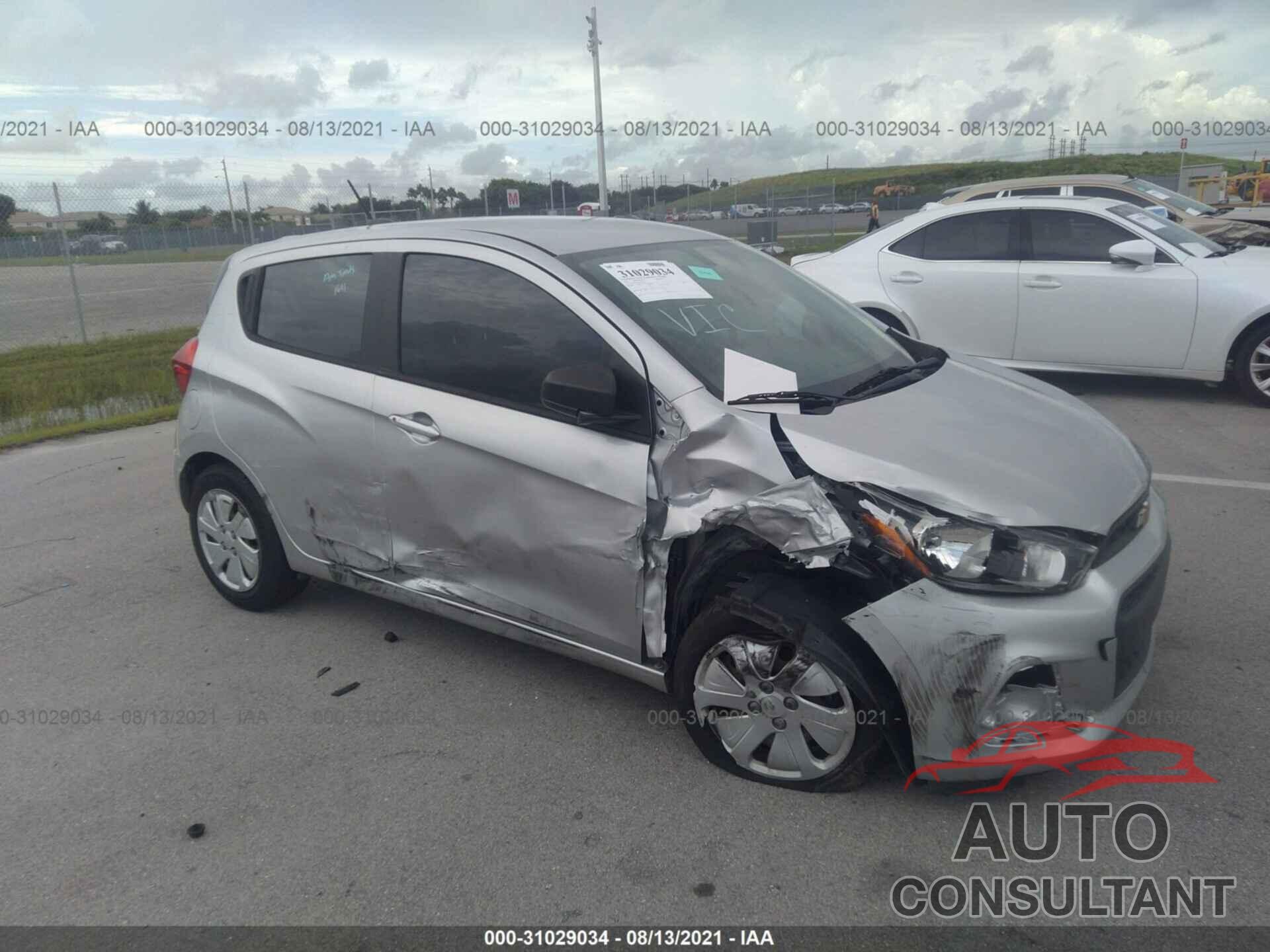 CHEVROLET SPARK 2017 - KL8CB6SA9HC824193