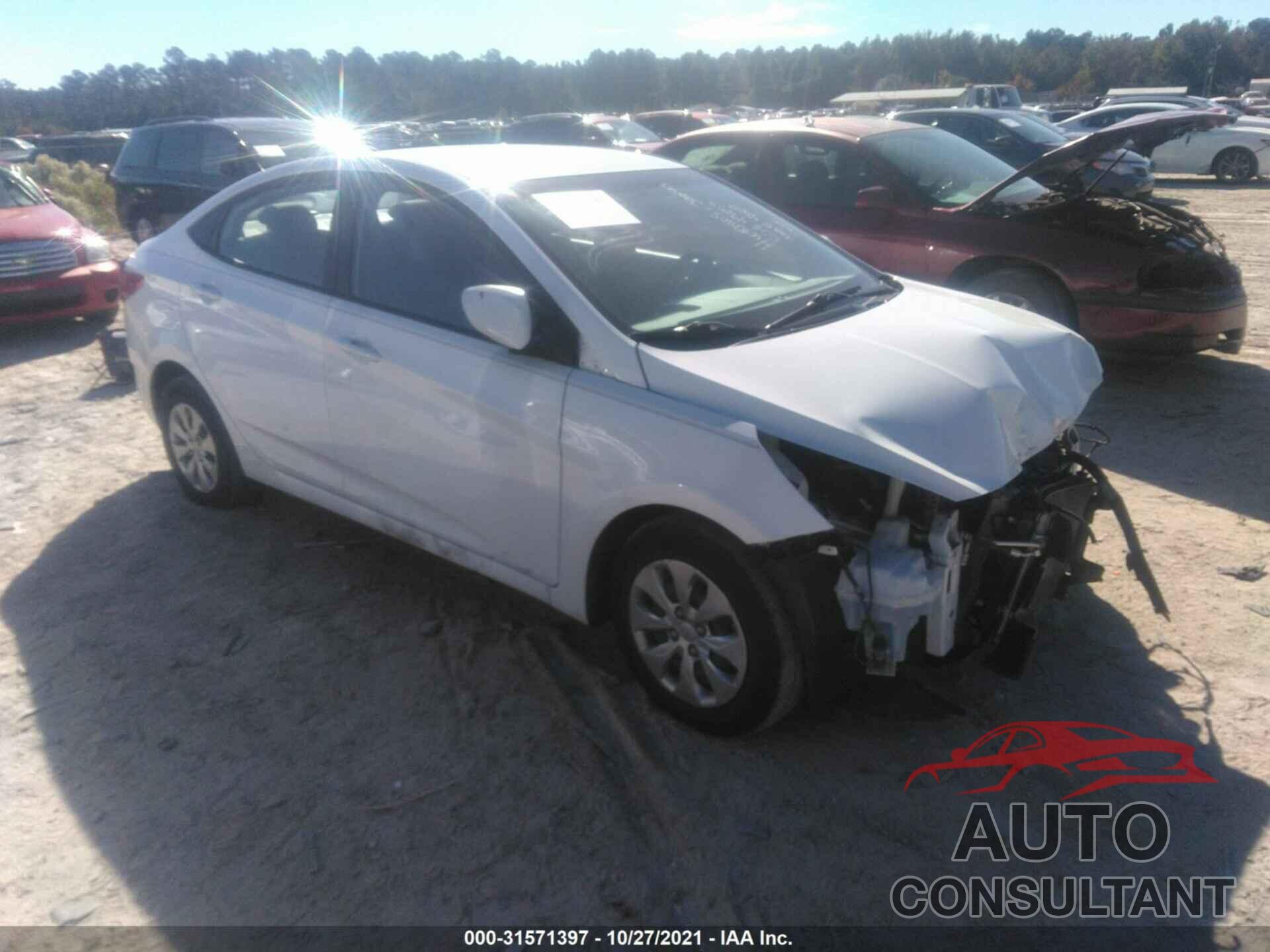 HYUNDAI ACCENT 2017 - KMHCT4AE4HU246197