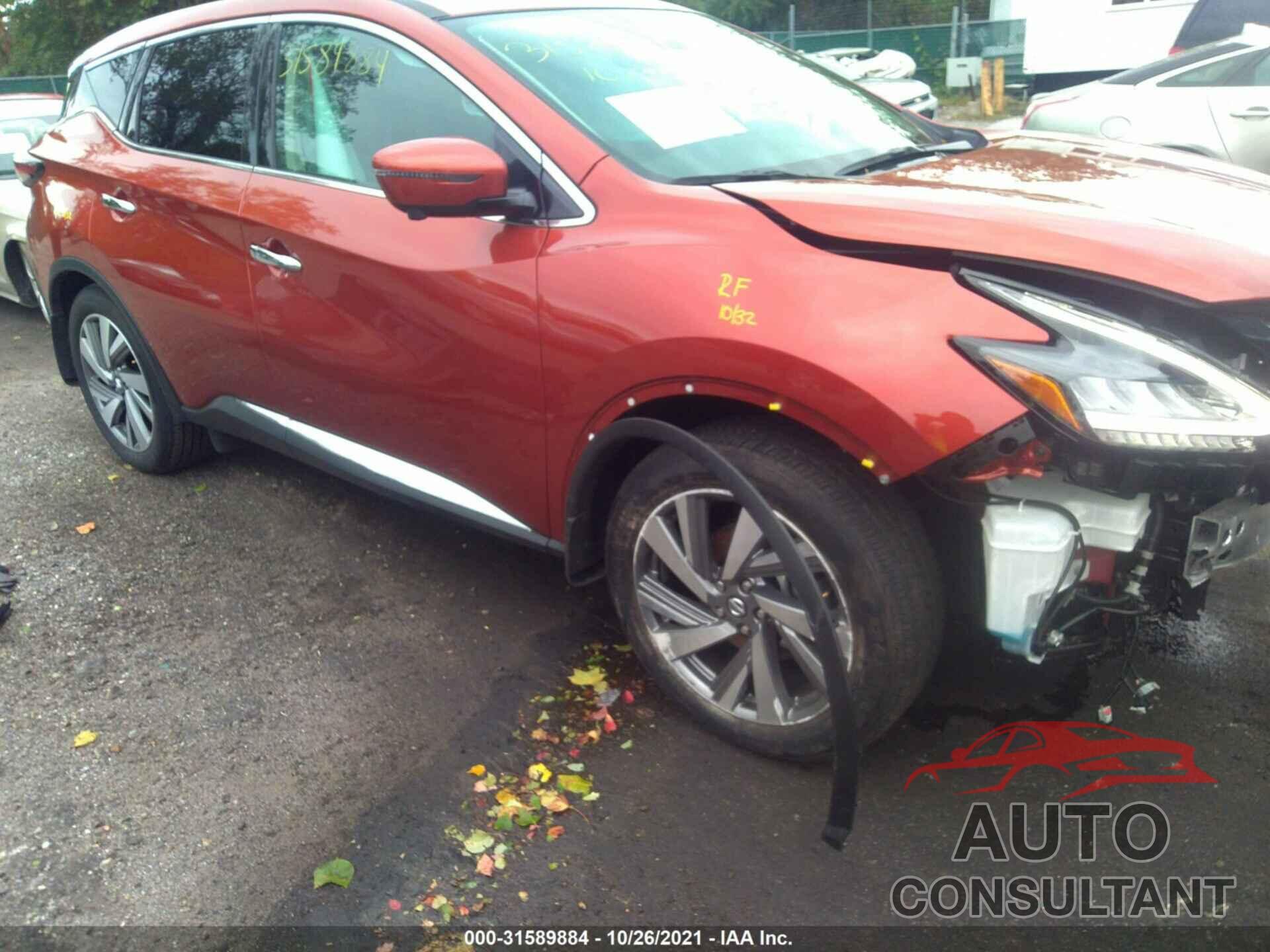 NISSAN MURANO 2021 - 5N1AZ2CS3MC118689