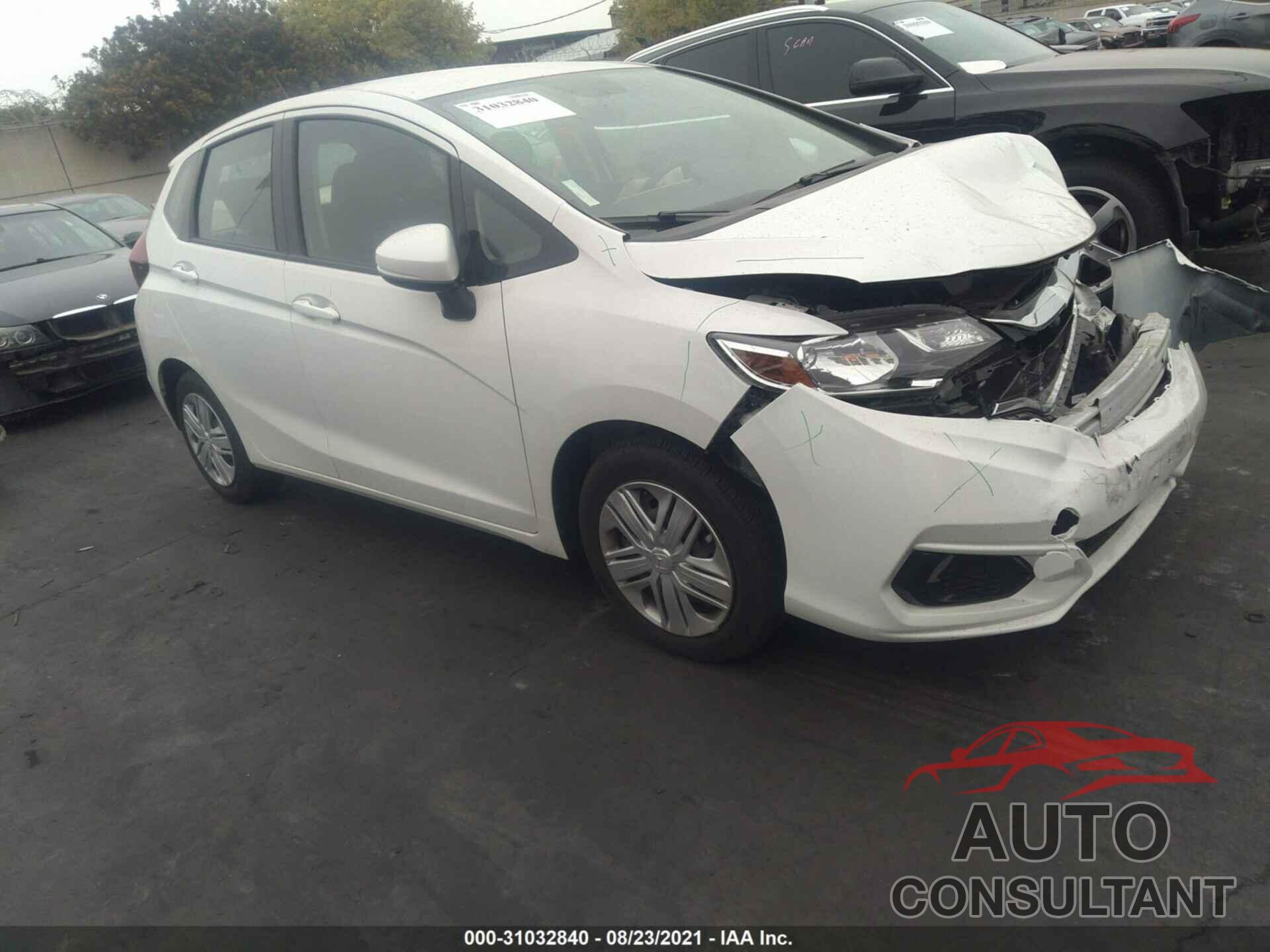 HONDA FIT 2019 - 3HGGK5H43KM706989