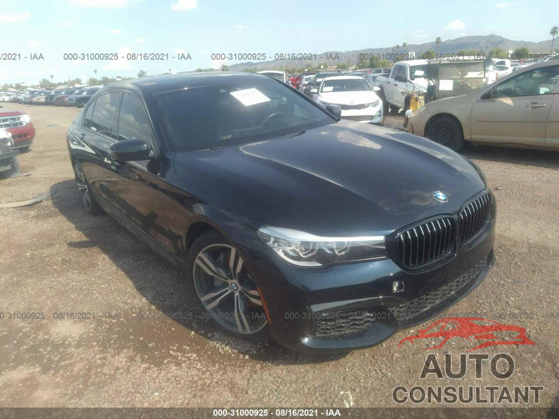 BMW 7 SERIES 2019 - WBA7E2C5XKB217739