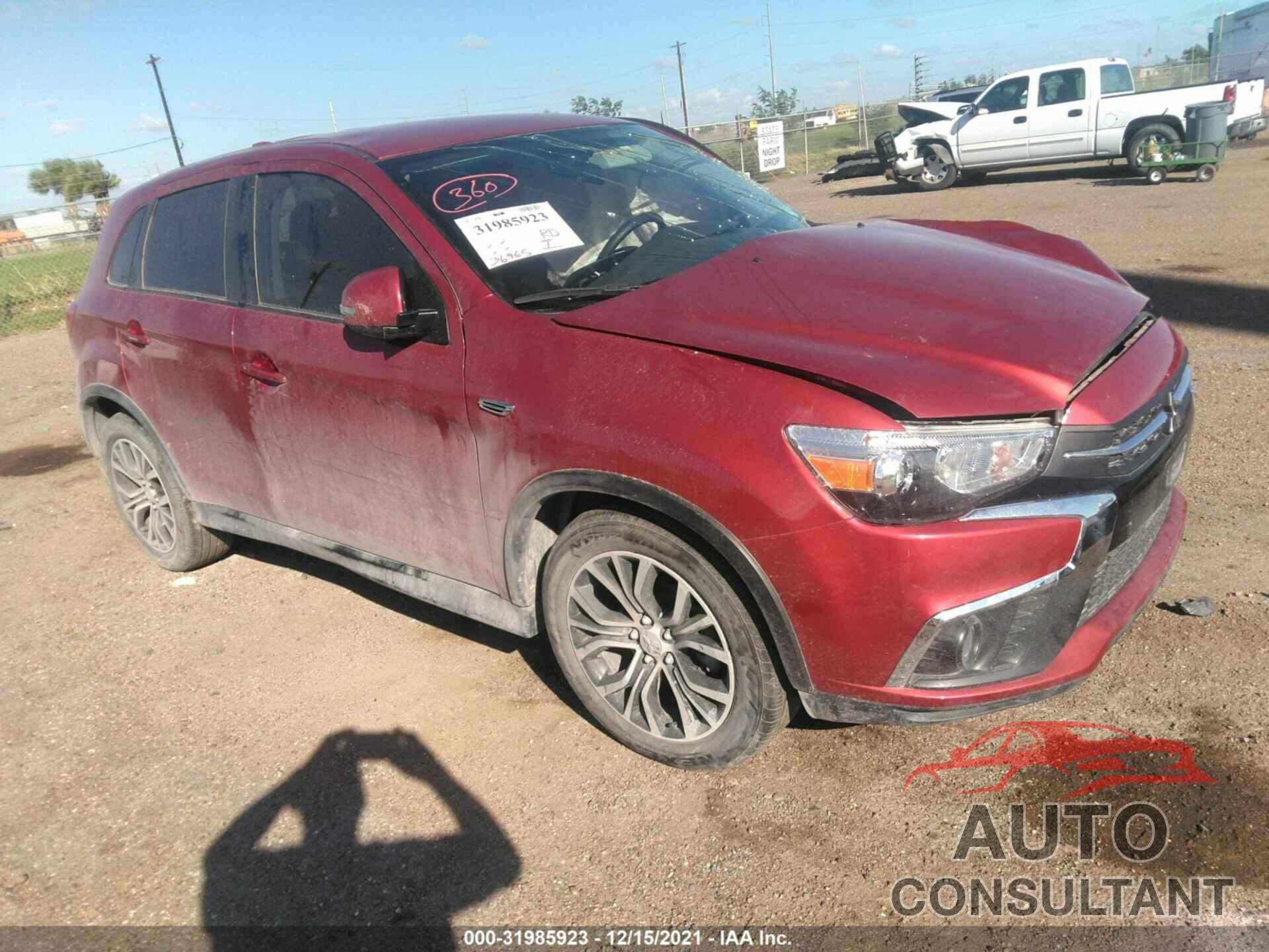 MITSUBISHI OUTLANDER SPORT 2019 - JA4AP3AU3KU028903