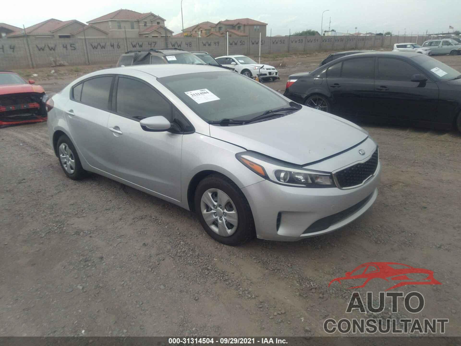 KIA FORTE 2018 - 3KPFK4A7XJE246912