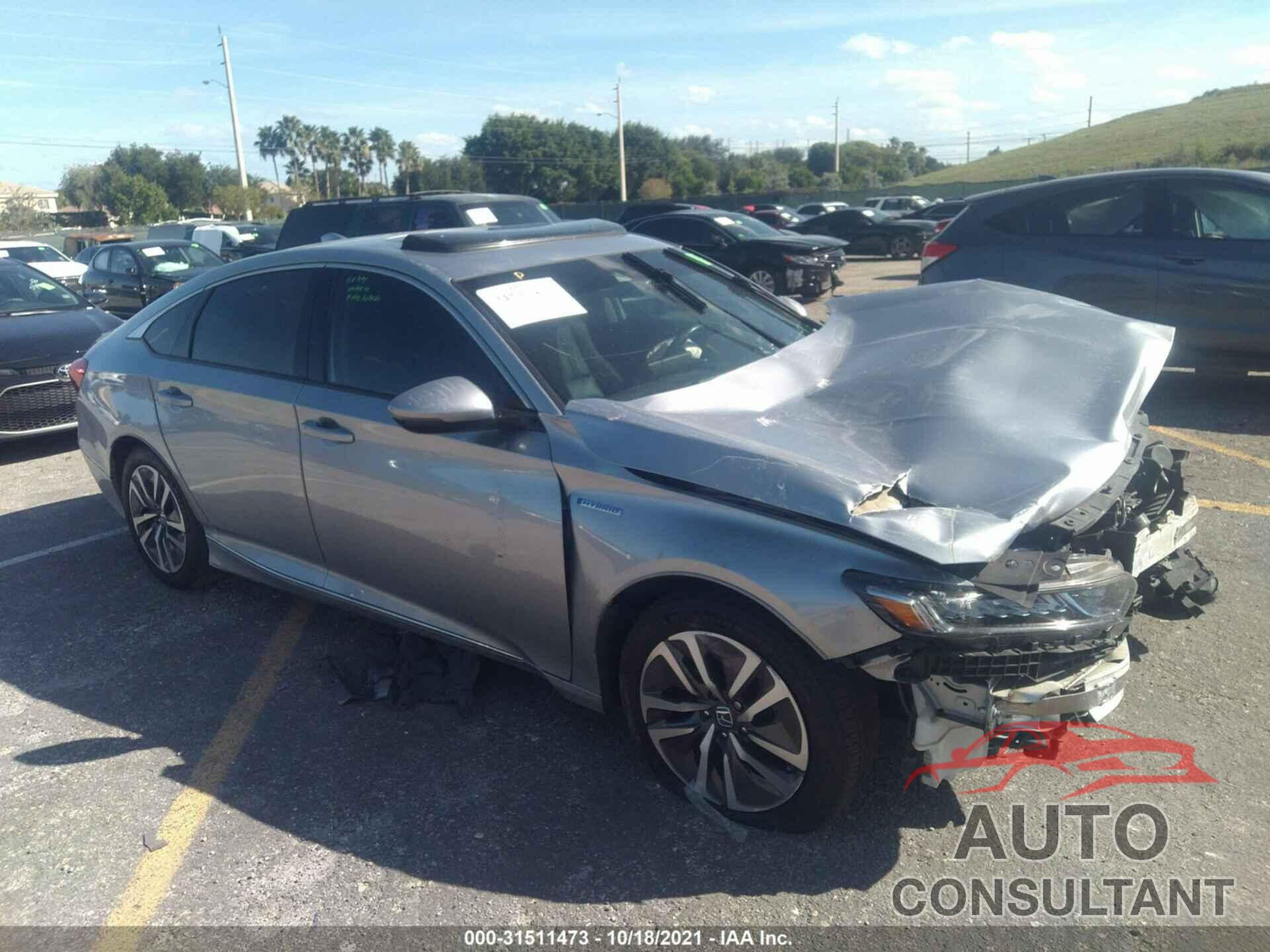 HONDA ACCORD HYBRID 2018 - 1HGCV3F52JA014000