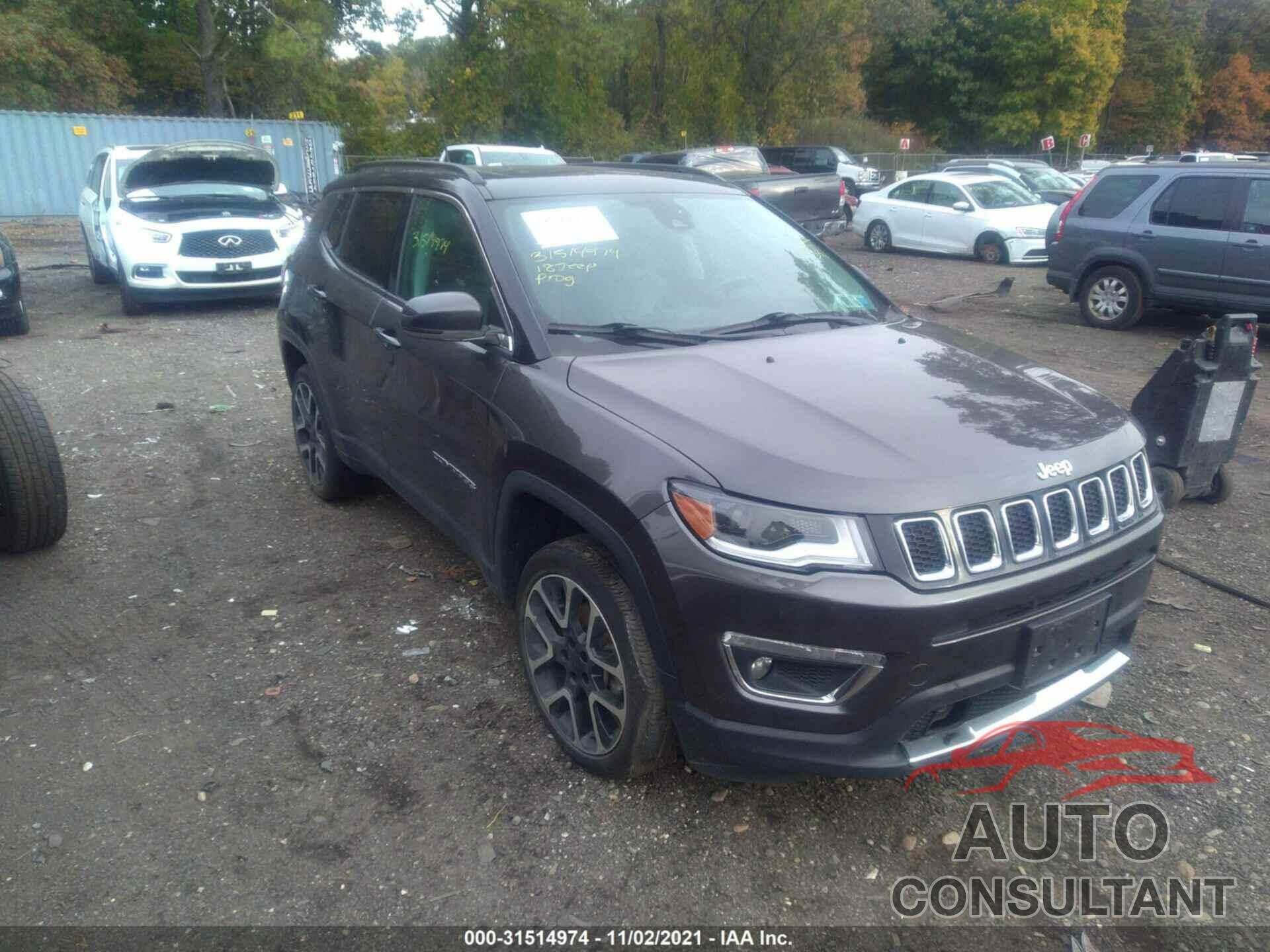 JEEP COMPASS 2018 - 3C4NJDCBXJT398457