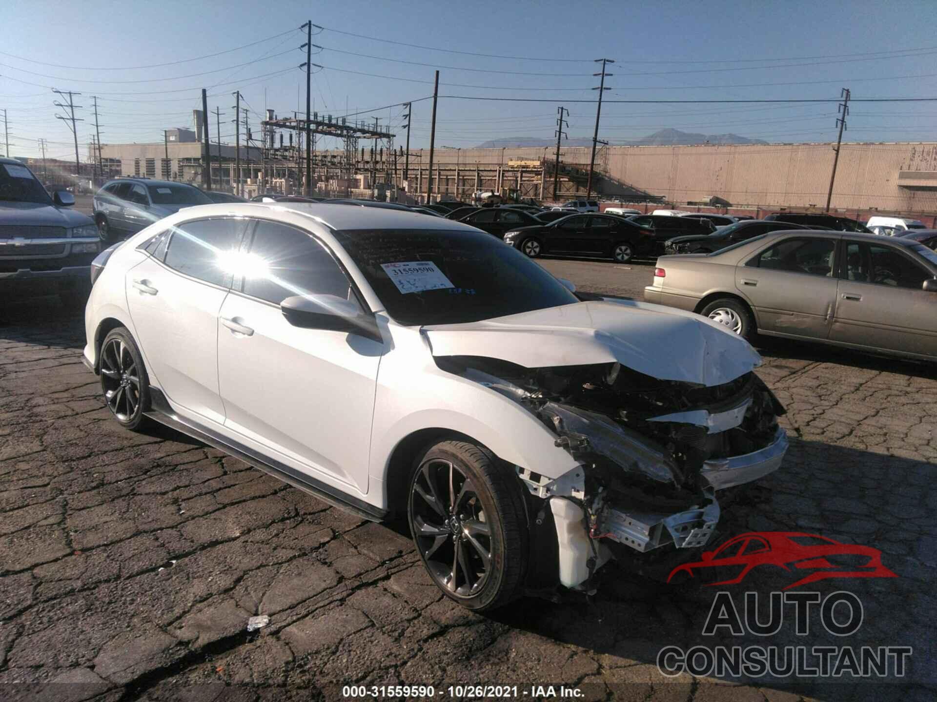 HONDA CIVIC HATCHBACK 2019 - SHHFK7G43KU212089