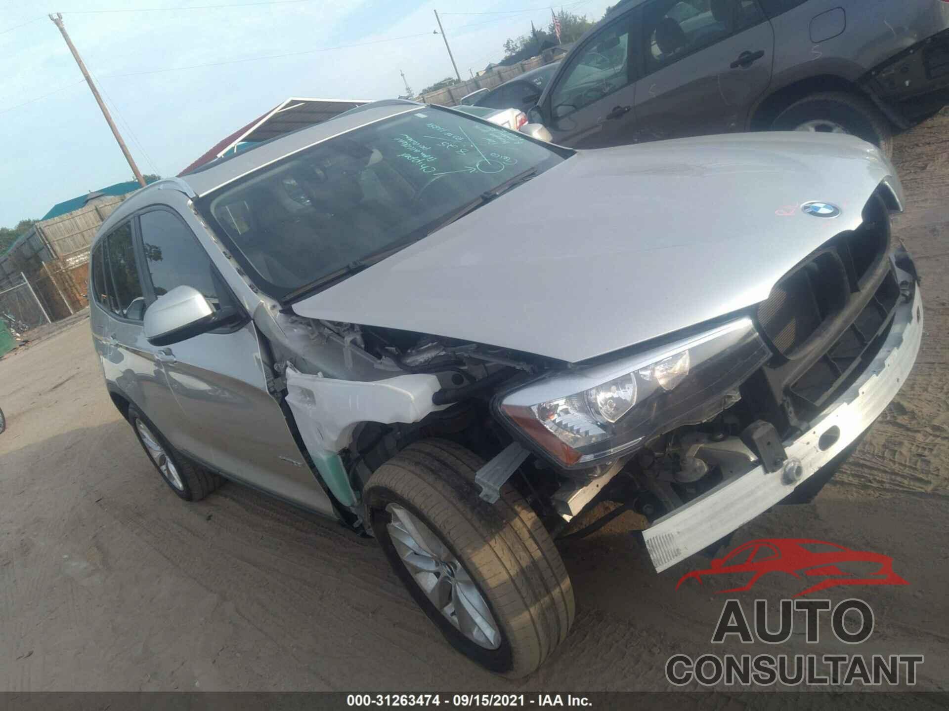 BMW X3 2017 - 5UXWX9C53H0T11403
