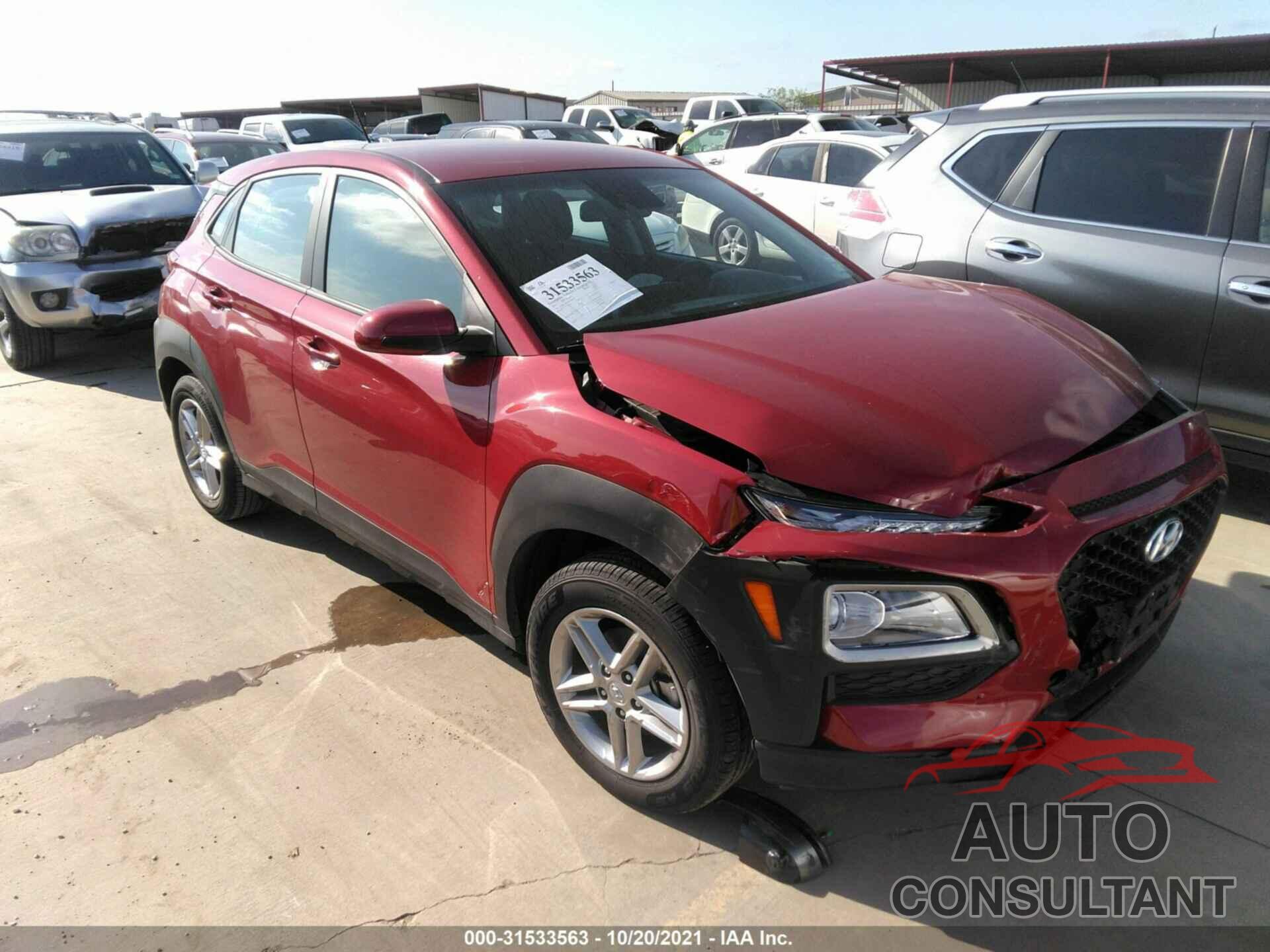 HYUNDAI KONA 2021 - KM8K12AA1MU666741