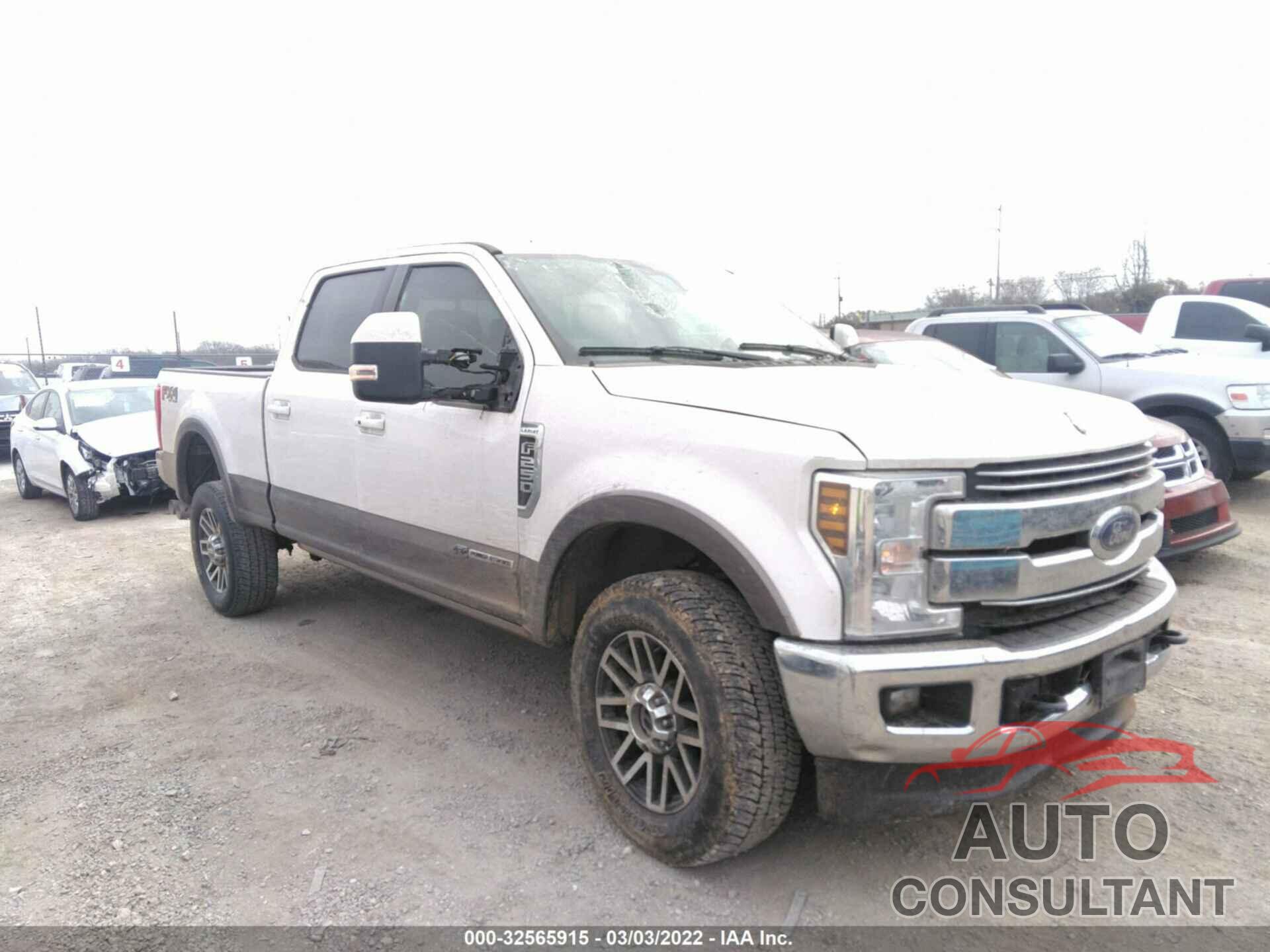 FORD SUPER DUTY F-250 SRW 2019 - 1FT7W2BT5KEG70665