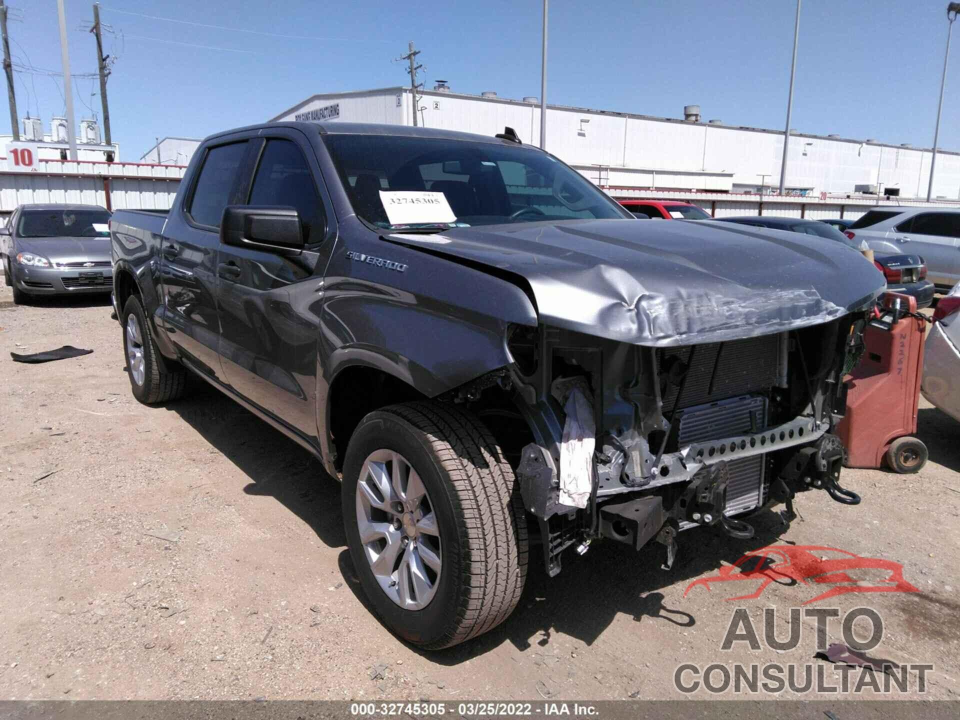 CHEVROLET SILVERADO 1500 2021 - 3GCPWBEK6MG282729