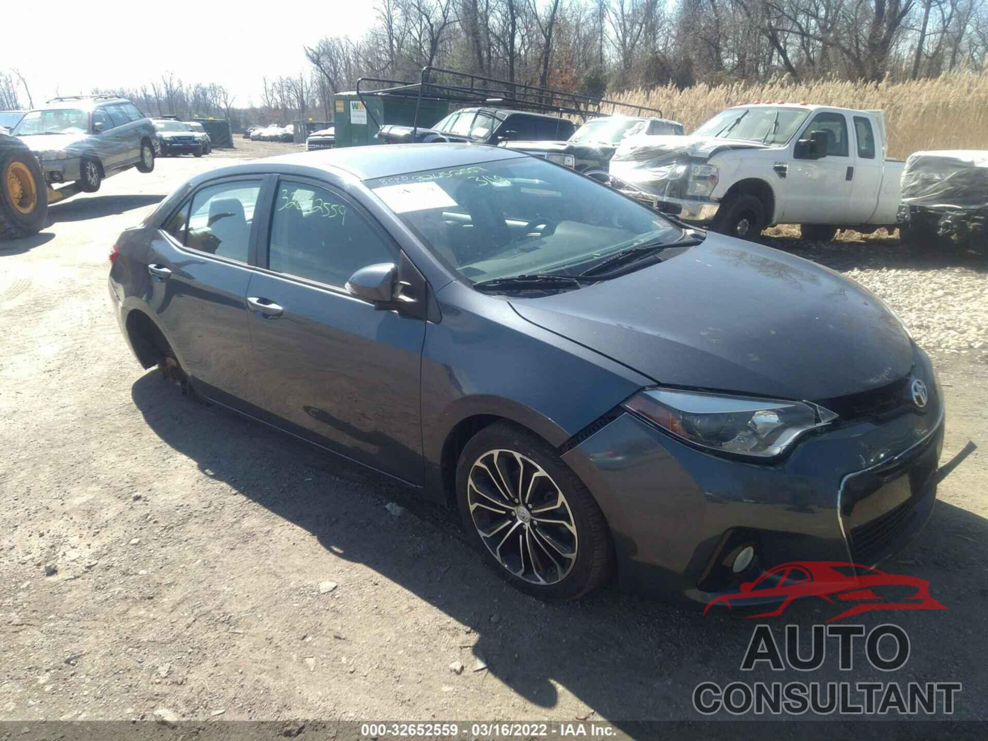 TOYOTA COROLLA 2016 - 2T1BURHE6GC746454
