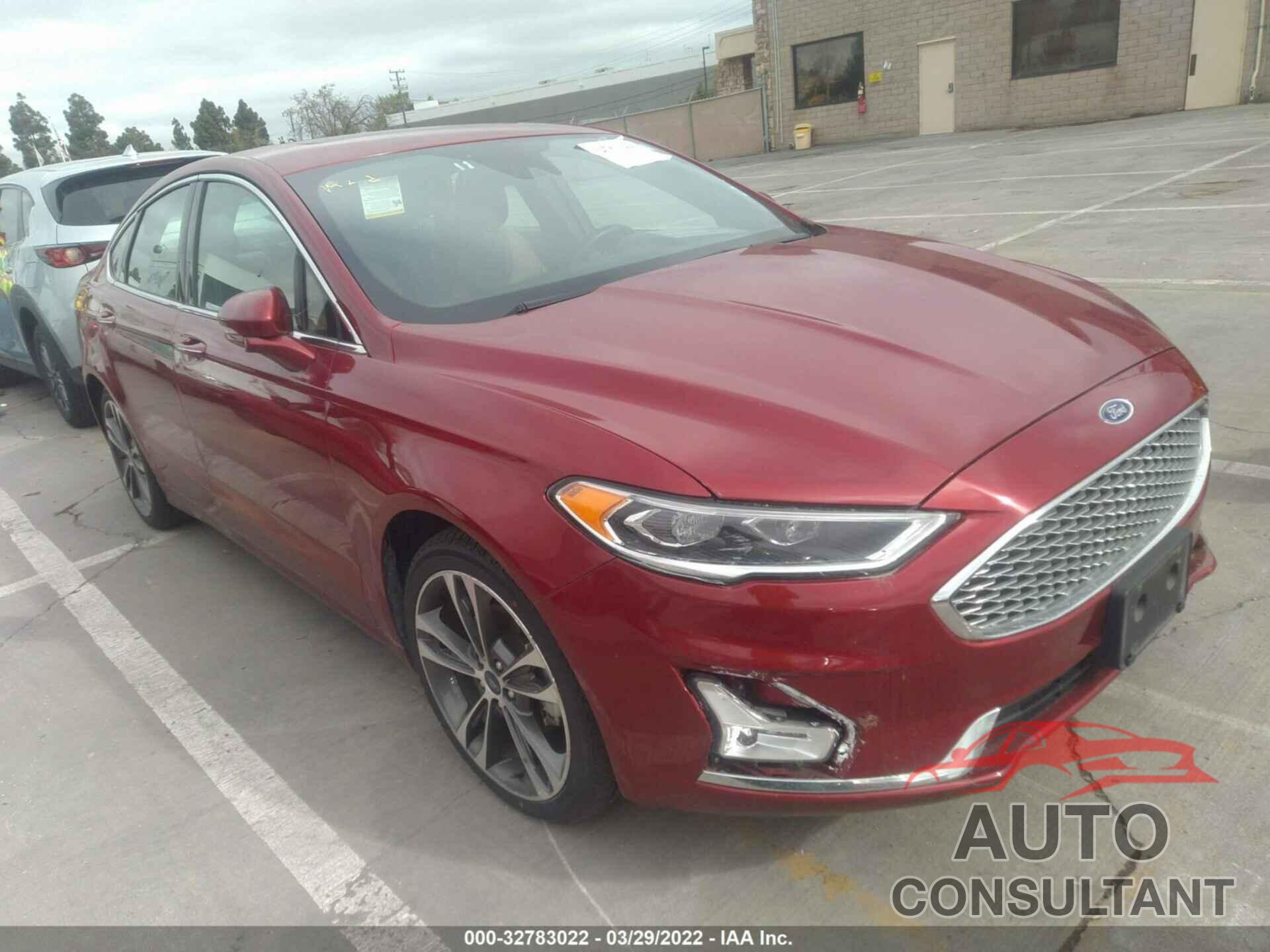 FORD FUSION 2019 - 3FA6P0D92KR152577