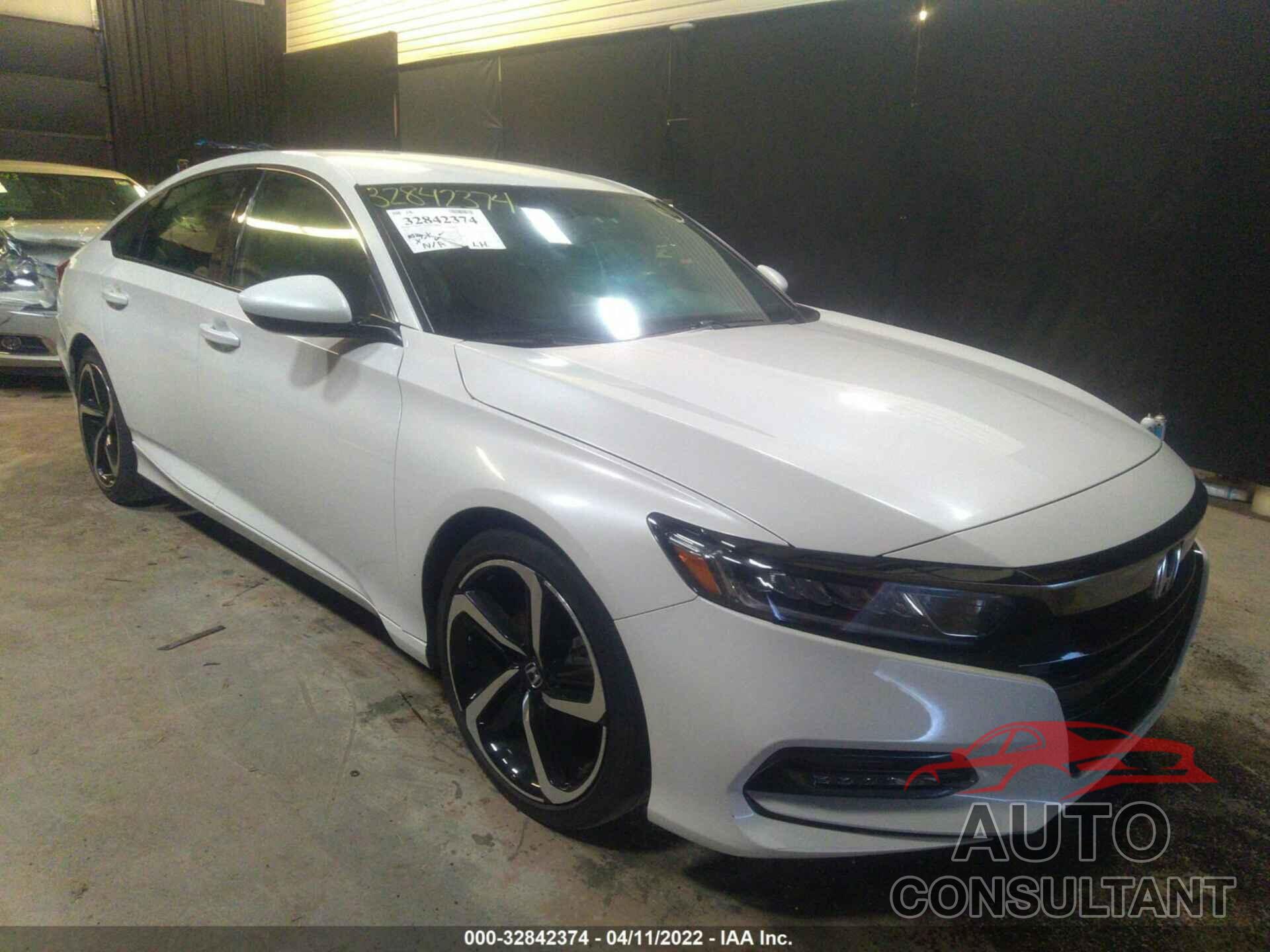 HONDA ACCORD SEDAN 2019 - 1HGCV1F38KA053288