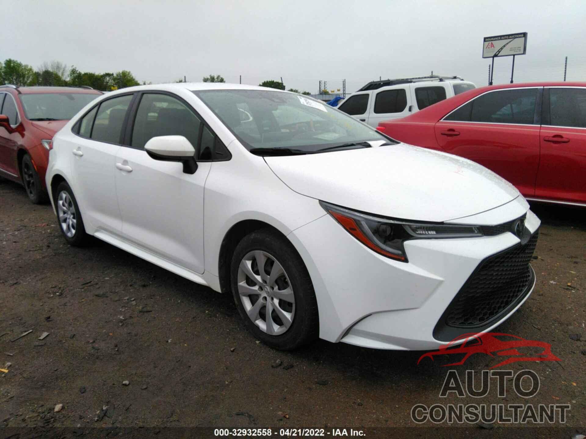 TOYOTA COROLLA 2020 - JTDEPRAE0LJ100369