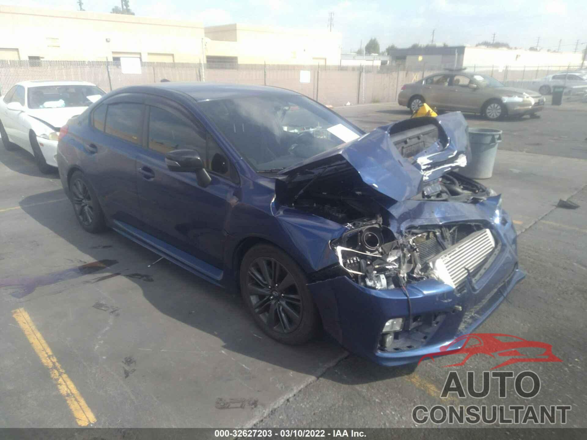 SUBARU WRX 2016 - JF1VA1B63G9819977