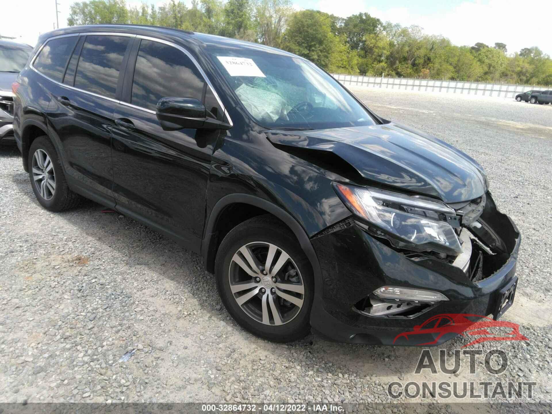 HONDA PILOT 2017 - 5FNYF6H57HB103532