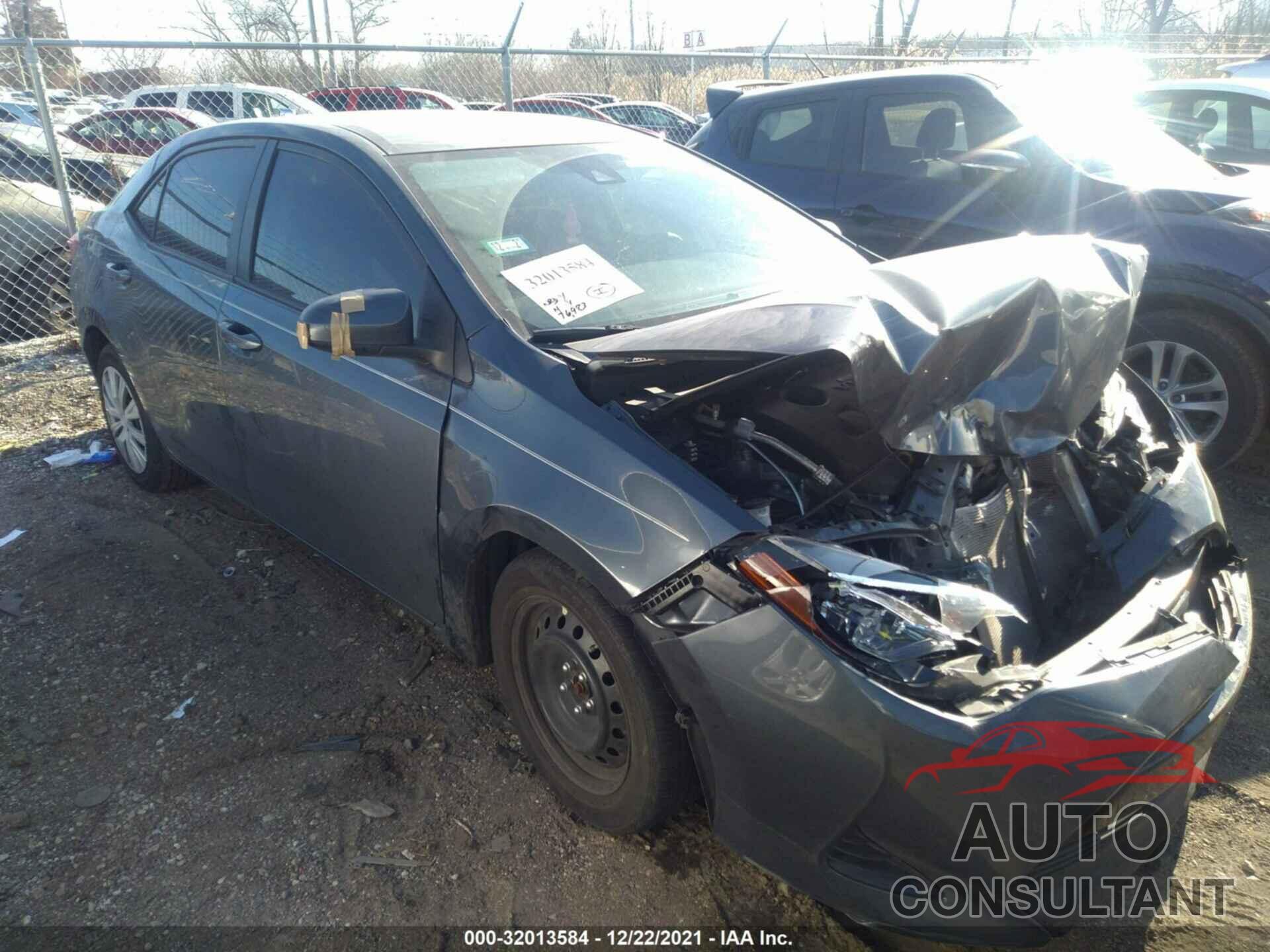 TOYOTA COROLLA 2019 - 2T1BURHE3KC218637