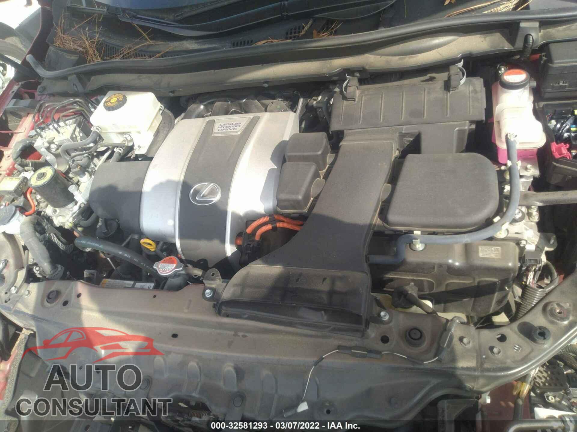 LEXUS RX 2017 - 2T2BGMCA1HC014132