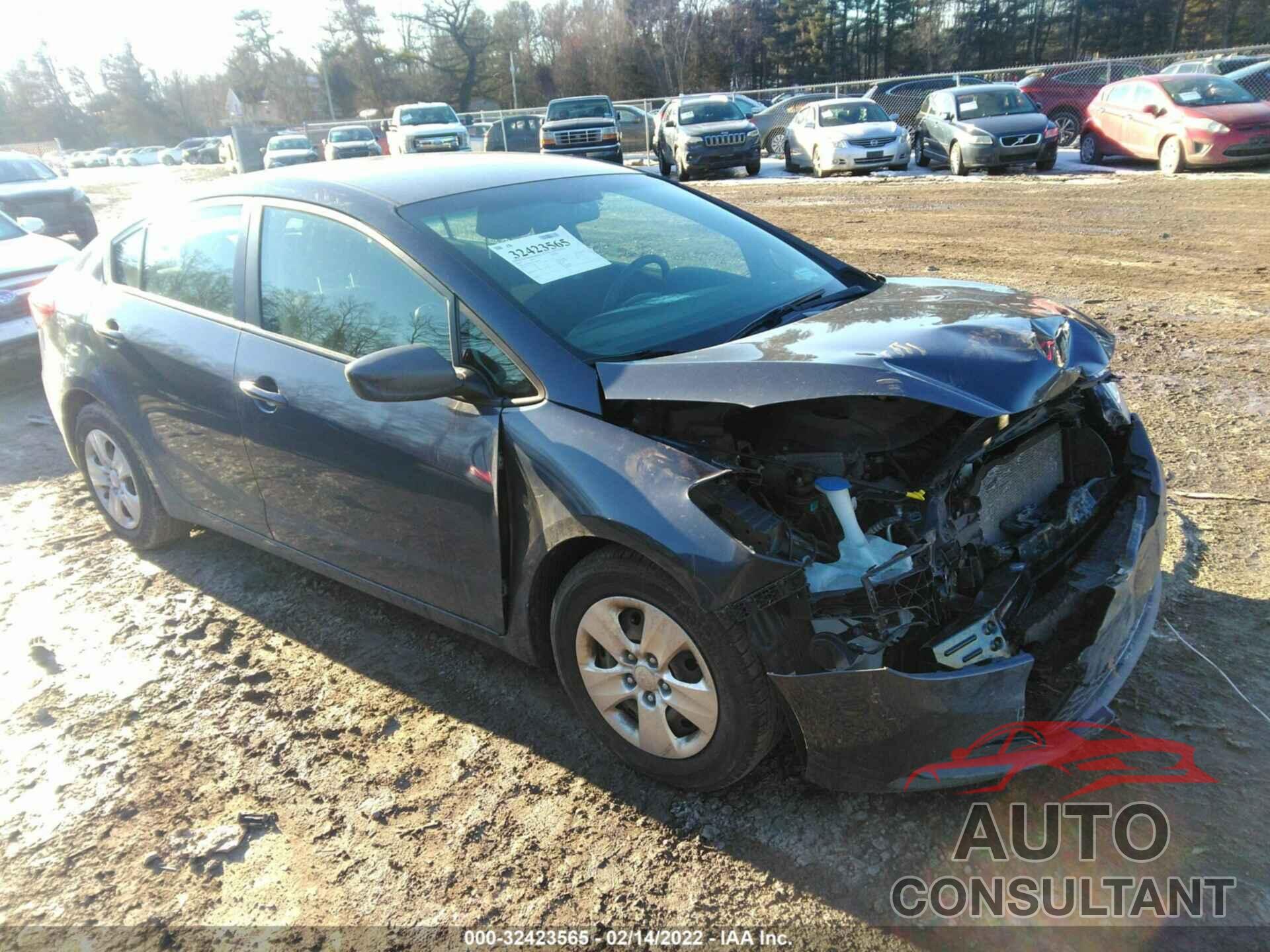 KIA FORTE 2016 - KNAFK4A62G5466621