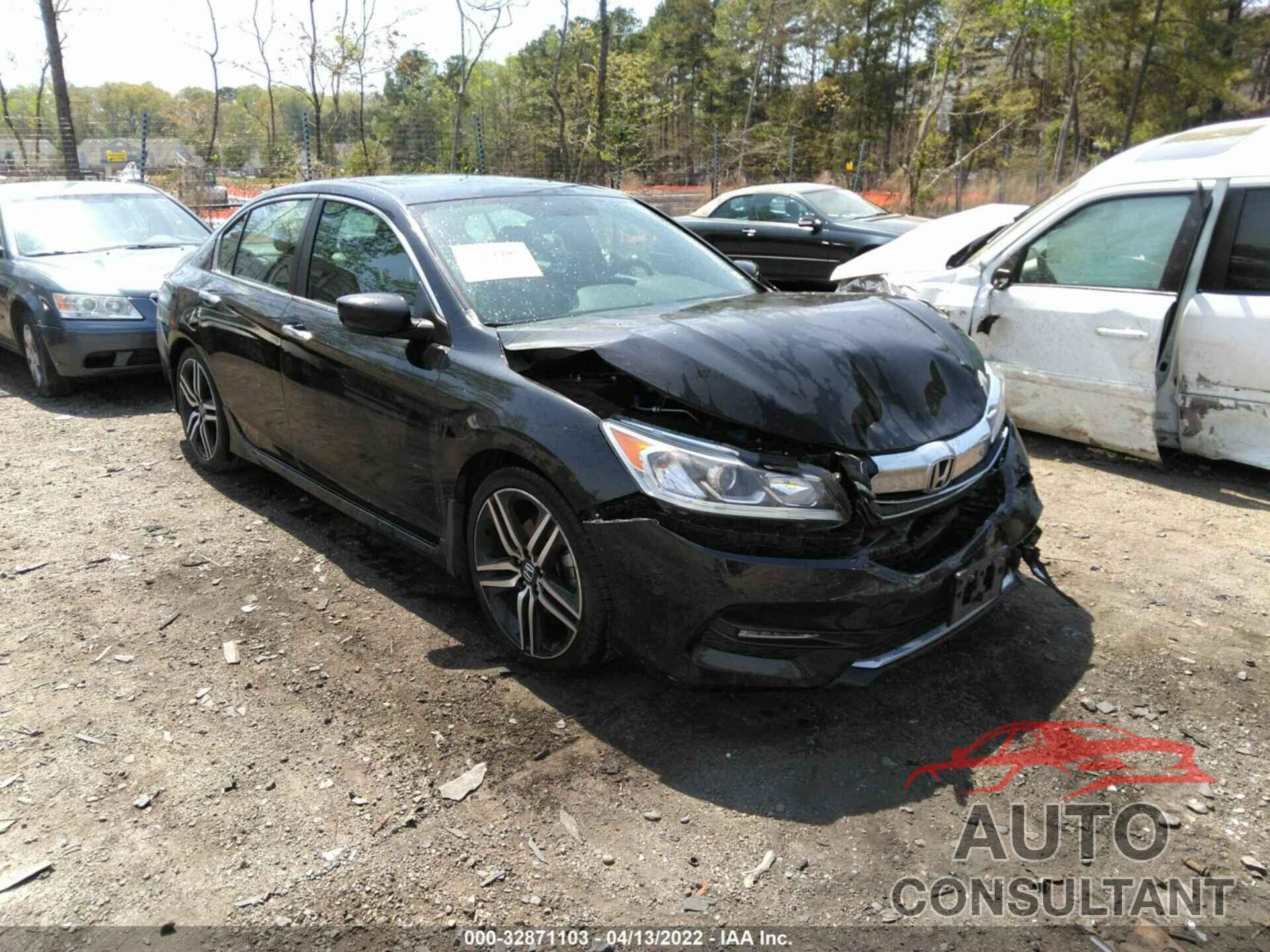 HONDA ACCORD SEDAN 2017 - 1HGCR2F52HA186830