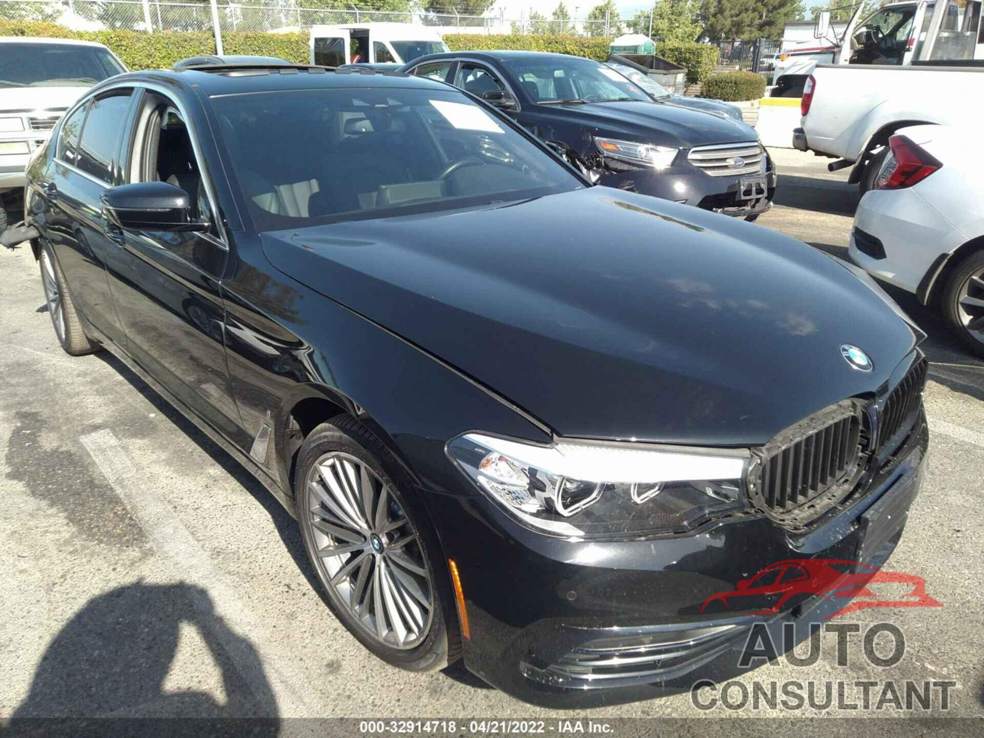 BMW 5 SERIES 2019 - WBAJA9C5XKB399727