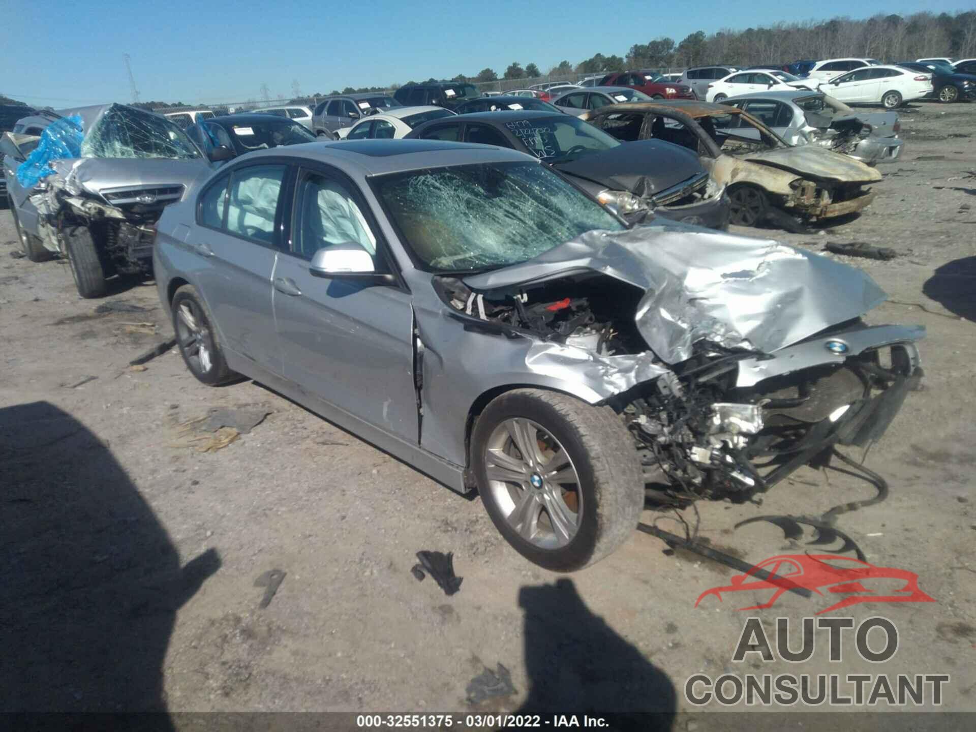 BMW 3 SERIES 2016 - WBA8E9G54GNT42071