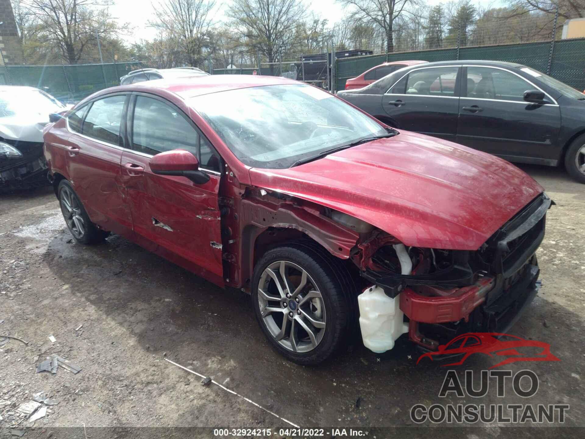 FORD FUSION 2017 - 3FA6P0G74HR379076