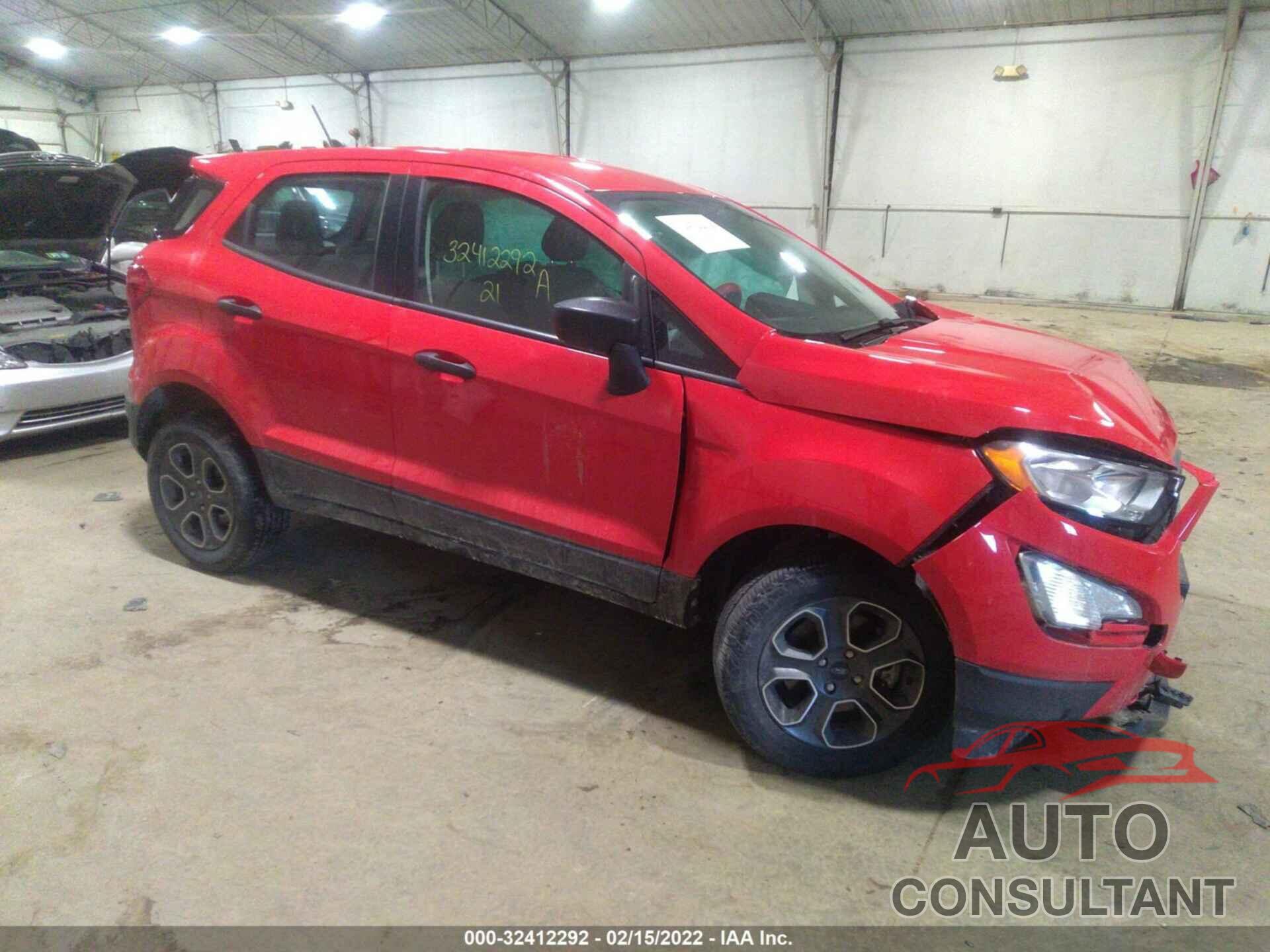 FORD ECOSPORT 2021 - MAJ6S3FL4MC416151