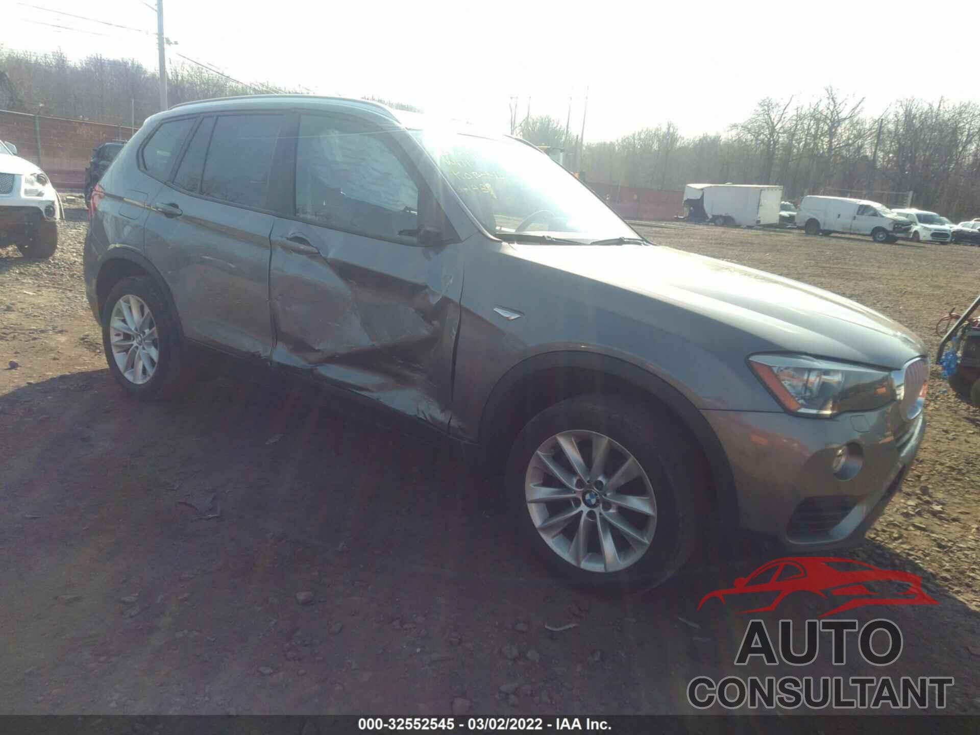 BMW X3 2017 - 5UXWX9C56H0T11489