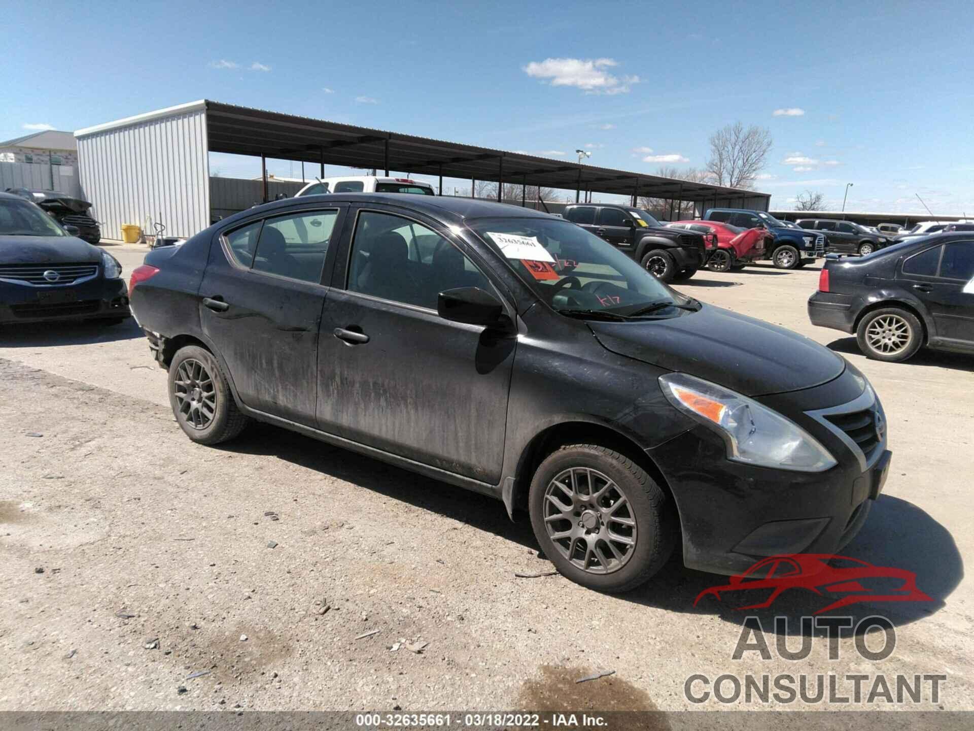 NISSAN VERSA 2016 - 3N1CN7AP3GL844553