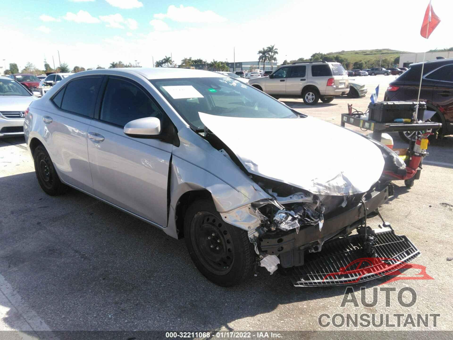 TOYOTA COROLLA 2019 - 5YFBURHE6KP949188