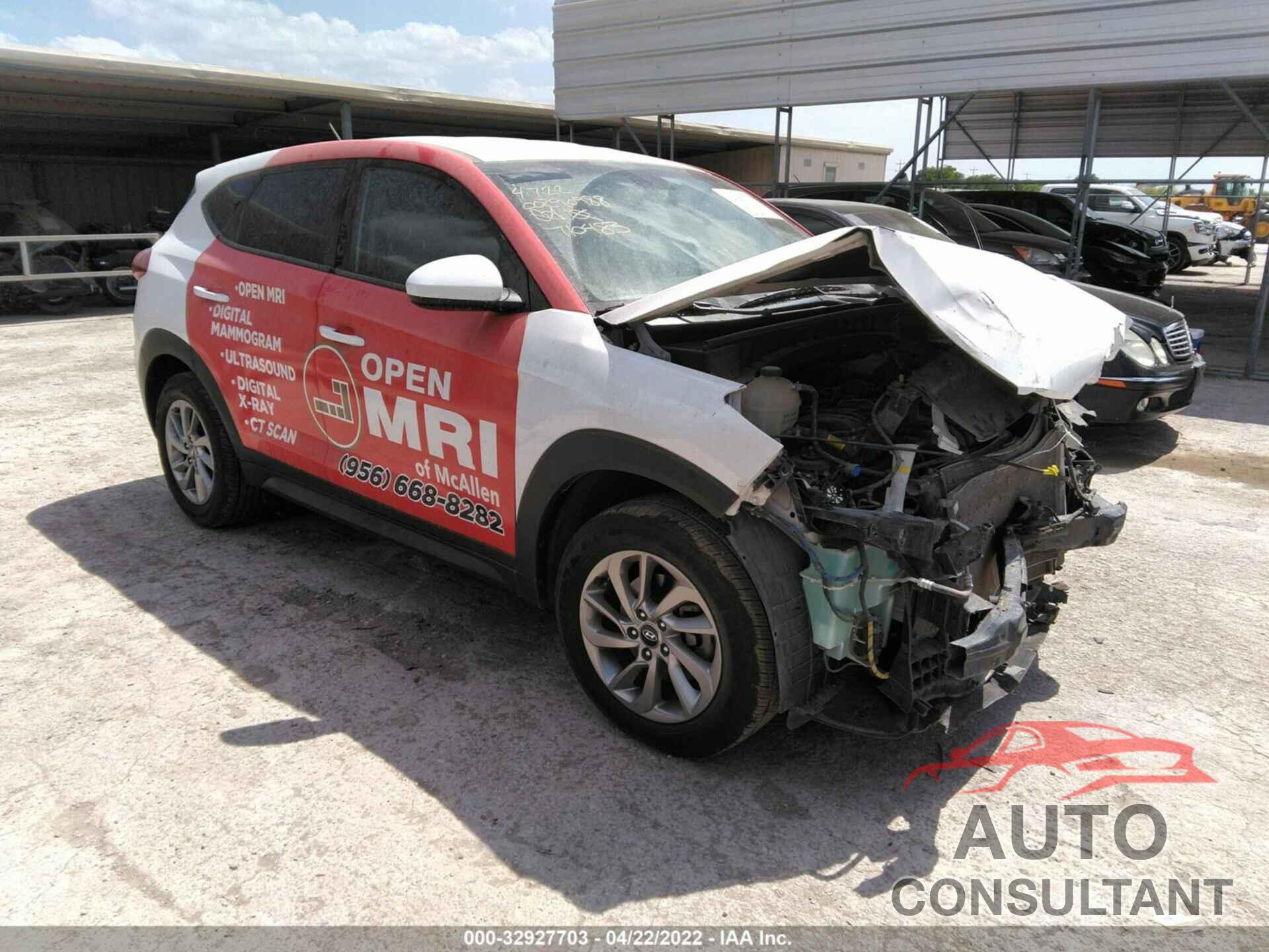 HYUNDAI TUCSON 2018 - KM8J23A41JU710483