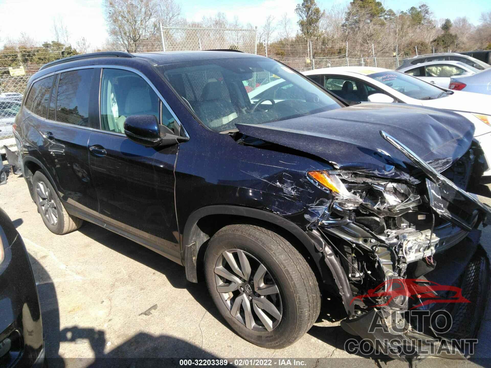 HONDA PILOT 2019 - 5FNYF5H52KB038641