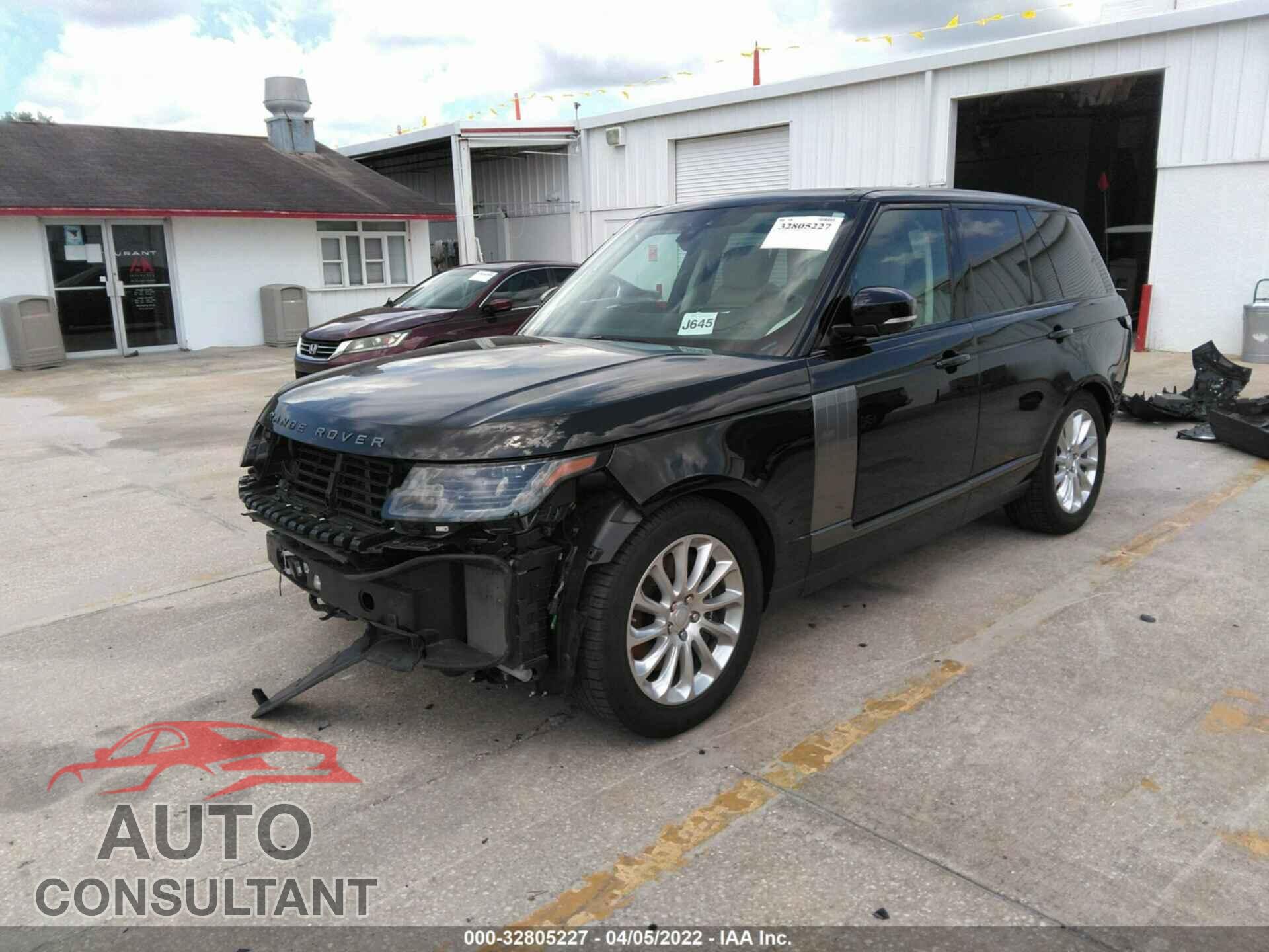 LAND ROVER RANGE ROVER 2018 - SALGS2SV3JA384812