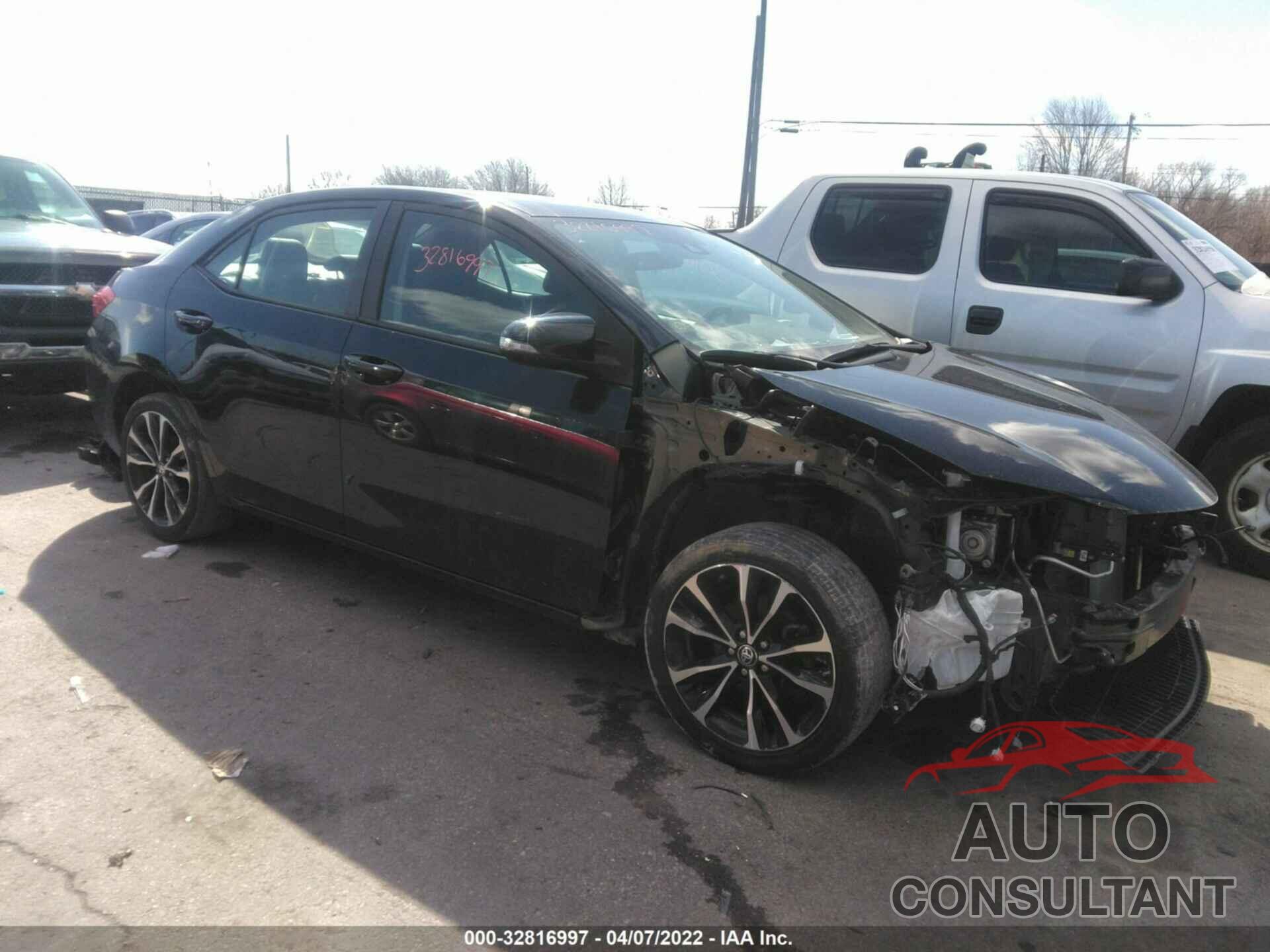 TOYOTA COROLLA 2019 - 2T1BURHE9KC145144