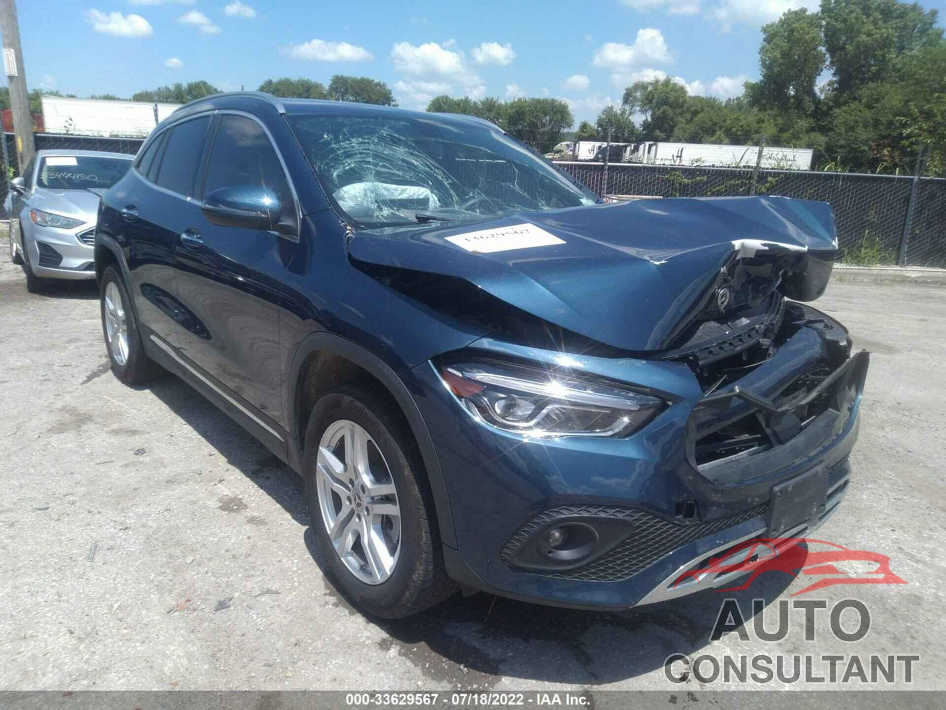 MERCEDES-BENZ GLA 2021 - W1N4N4GB7MJ167479