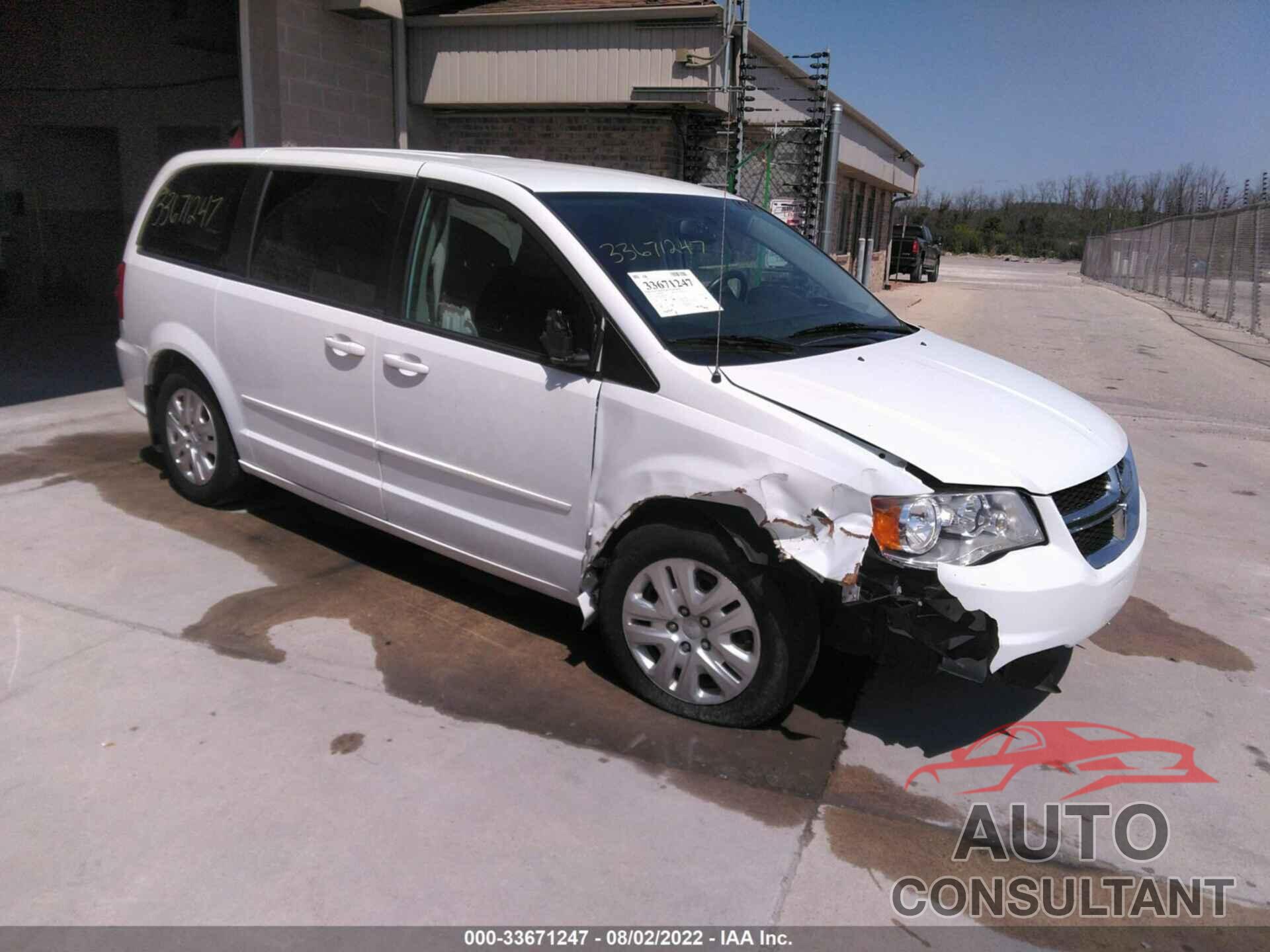 DODGE GRAND CARAVAN 2017 - 2C4RDGBG6HR855530