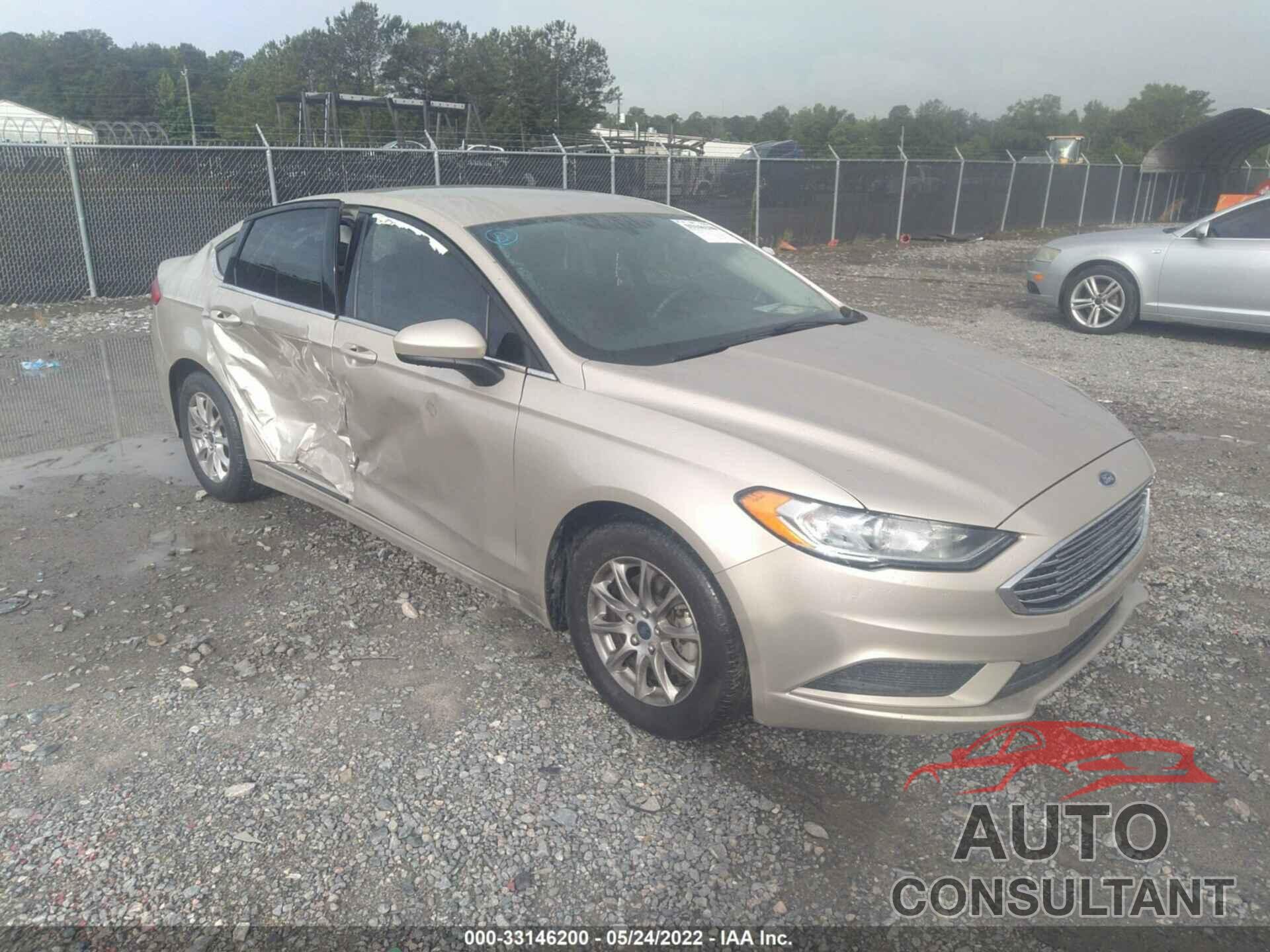 FORD FUSION 2017 - 3FA6P0G7XHR154273