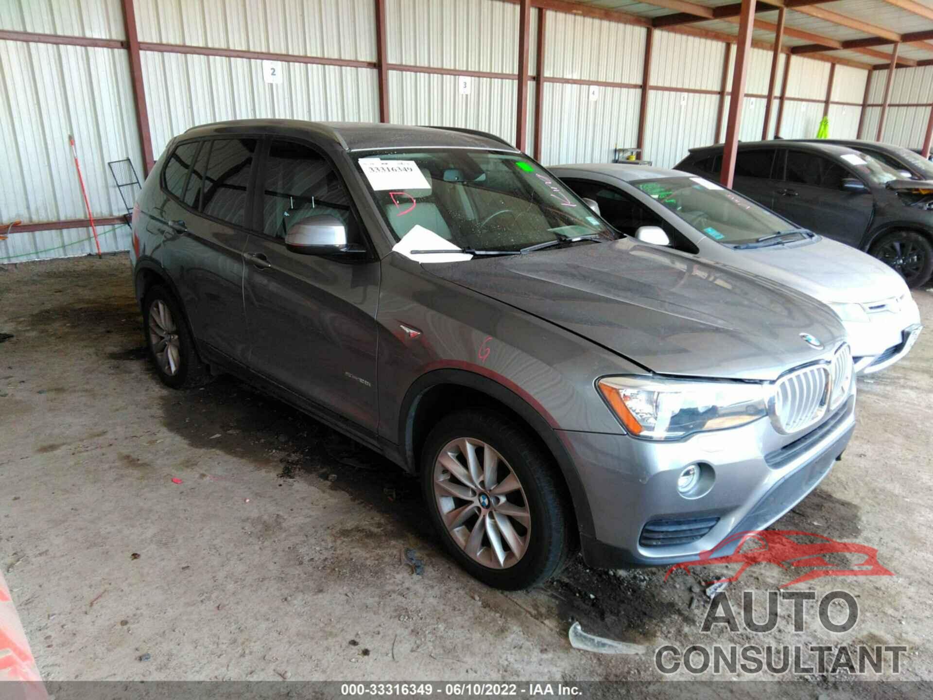 BMW X3 2017 - 5UXWZ7C37H0V91906