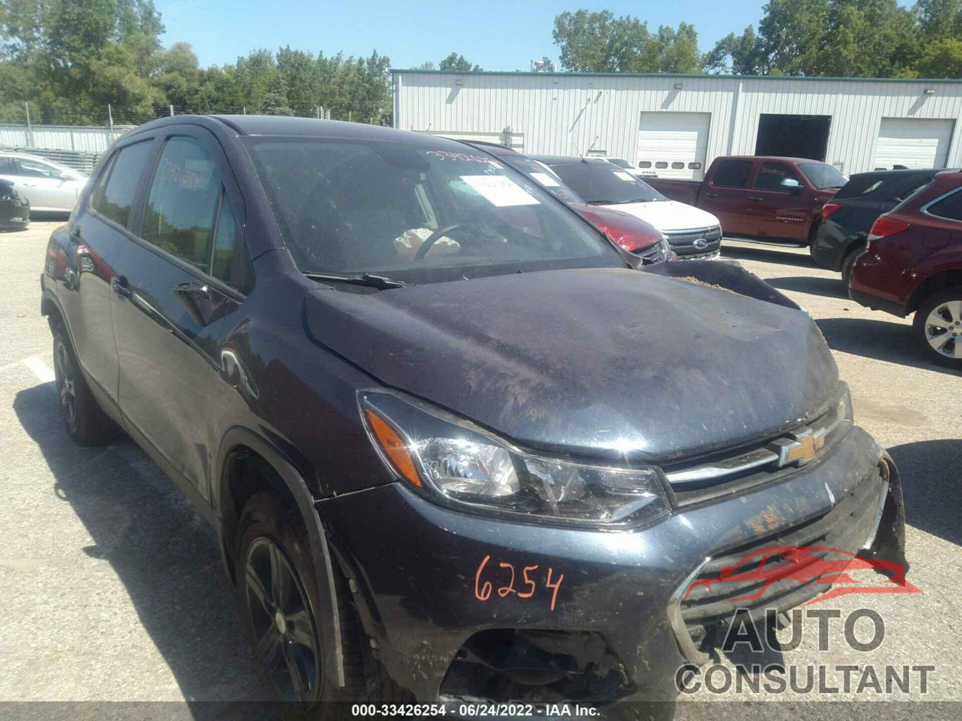 CHEVROLET TRAX 2019 - 3GNCJNSB1KL211789