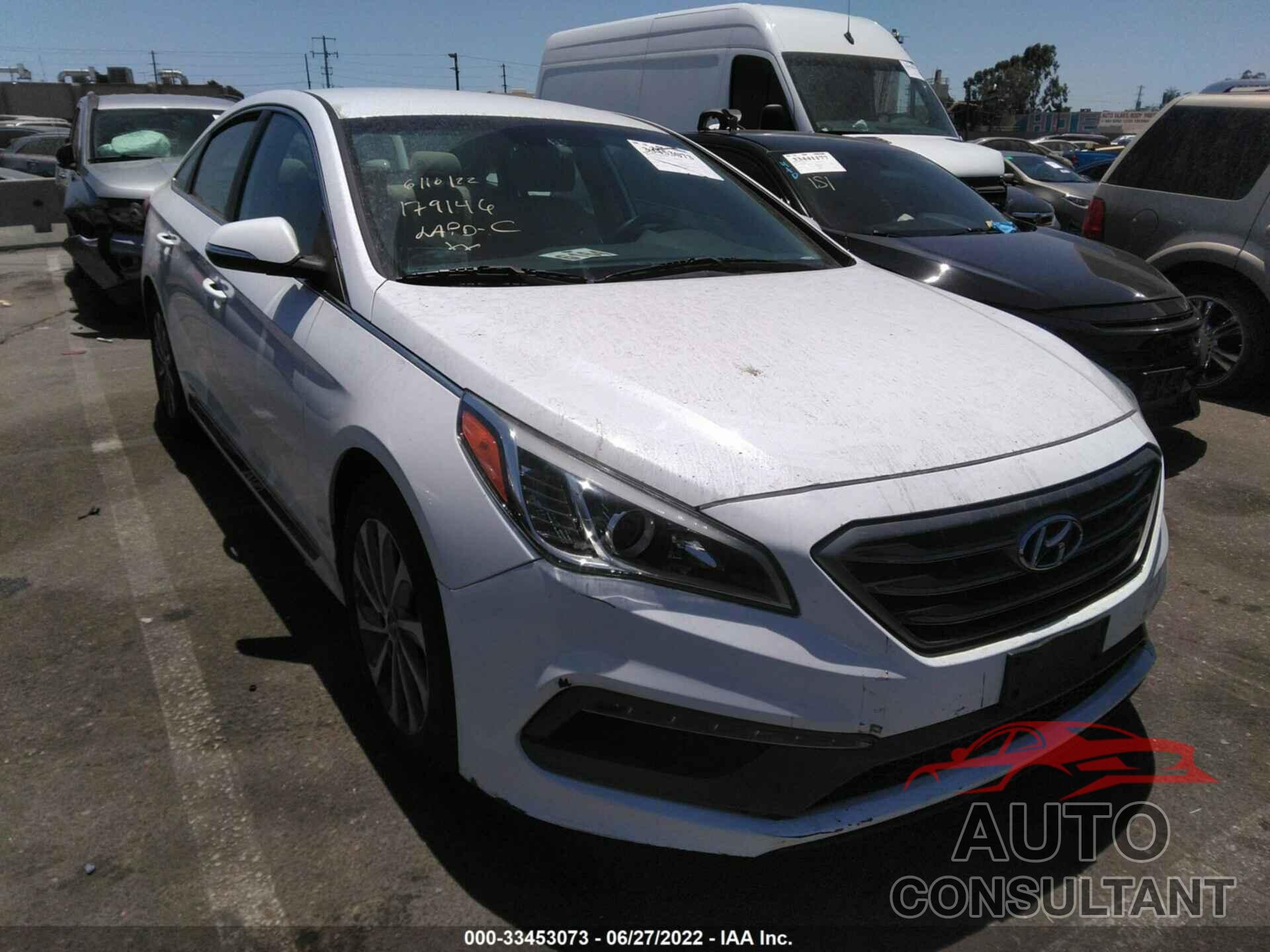 HYUNDAI SONATA 2017 - 5NPE34AF8HH470072