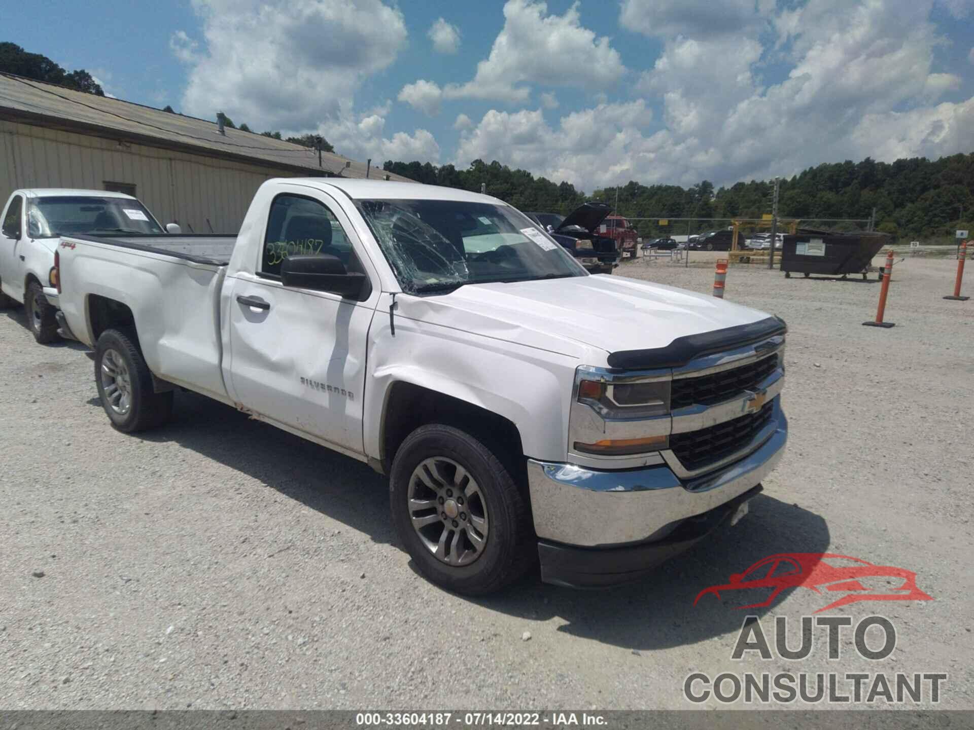 CHEVROLET SILVERADO 1500 2016 - 1GCNKNEH7GZ361243