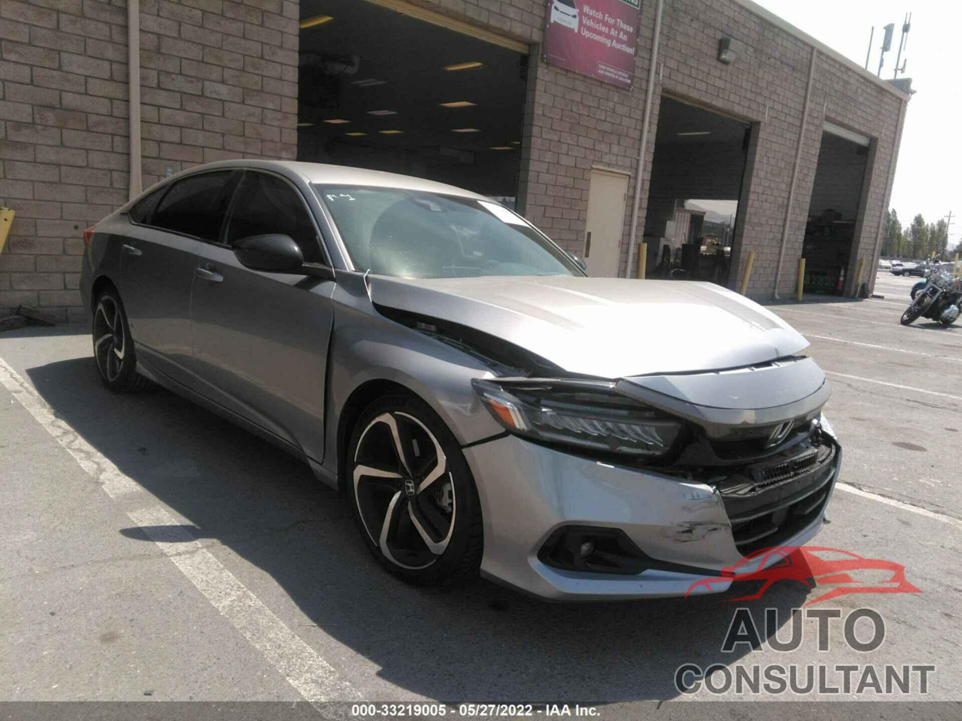 HONDA ACCORD SEDAN 2021 - 1HGCV1F3XMA018304